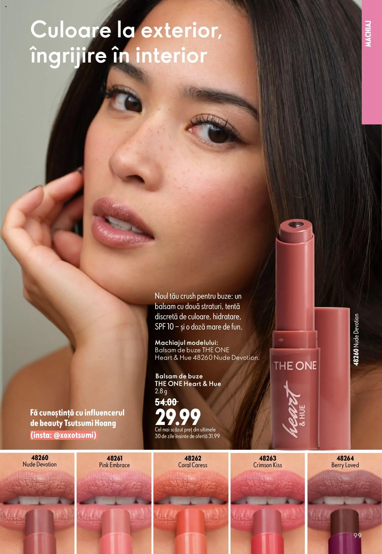 Catalog Oriflame 9 - 28 Septembrie 2026 | Pagina 99 | Produse: Machiaj, Balsam