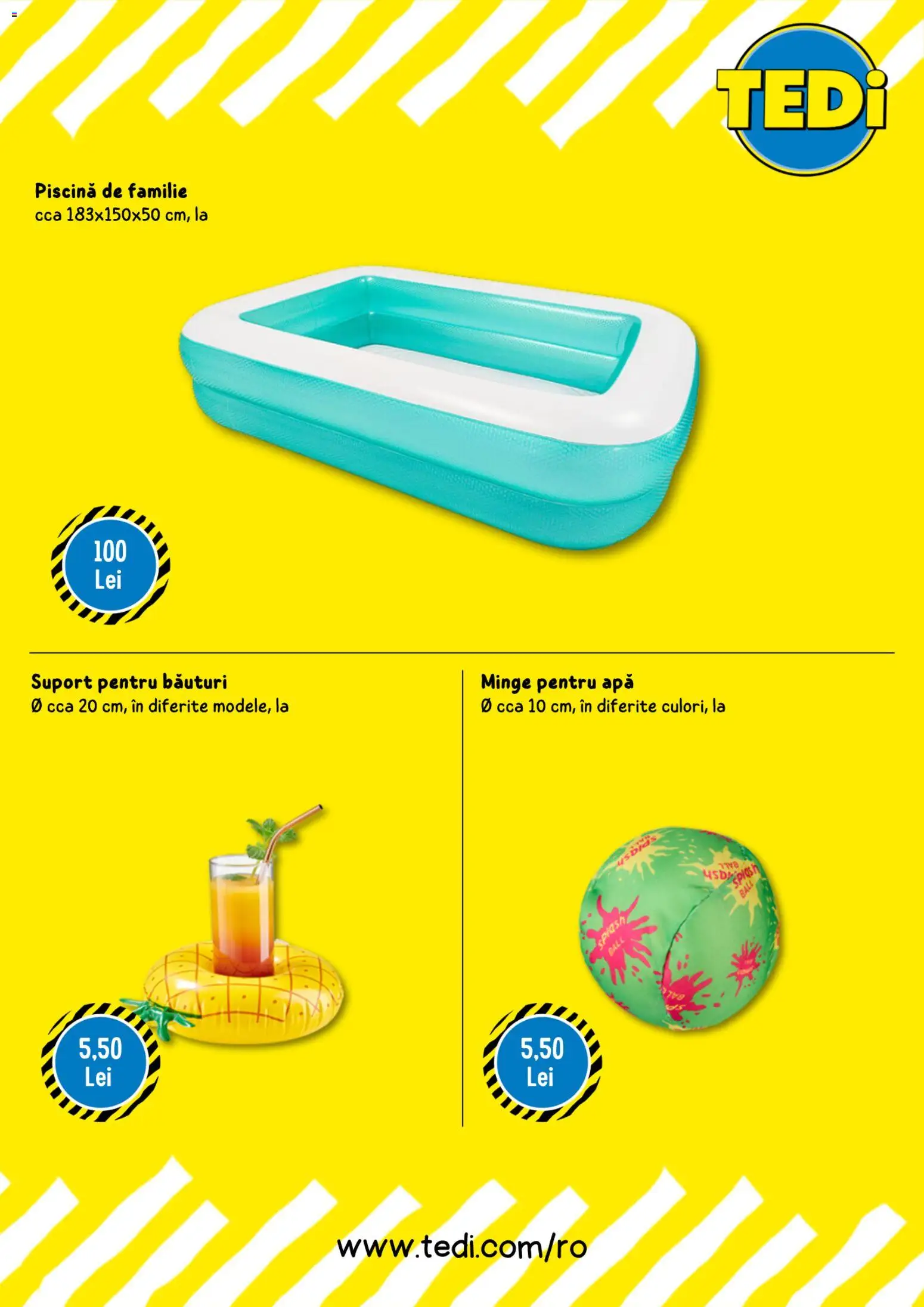 Catalog TEDi 30 Iulie - 30 August 2026 | Pagina 3 | Produse: Piscină, Apă