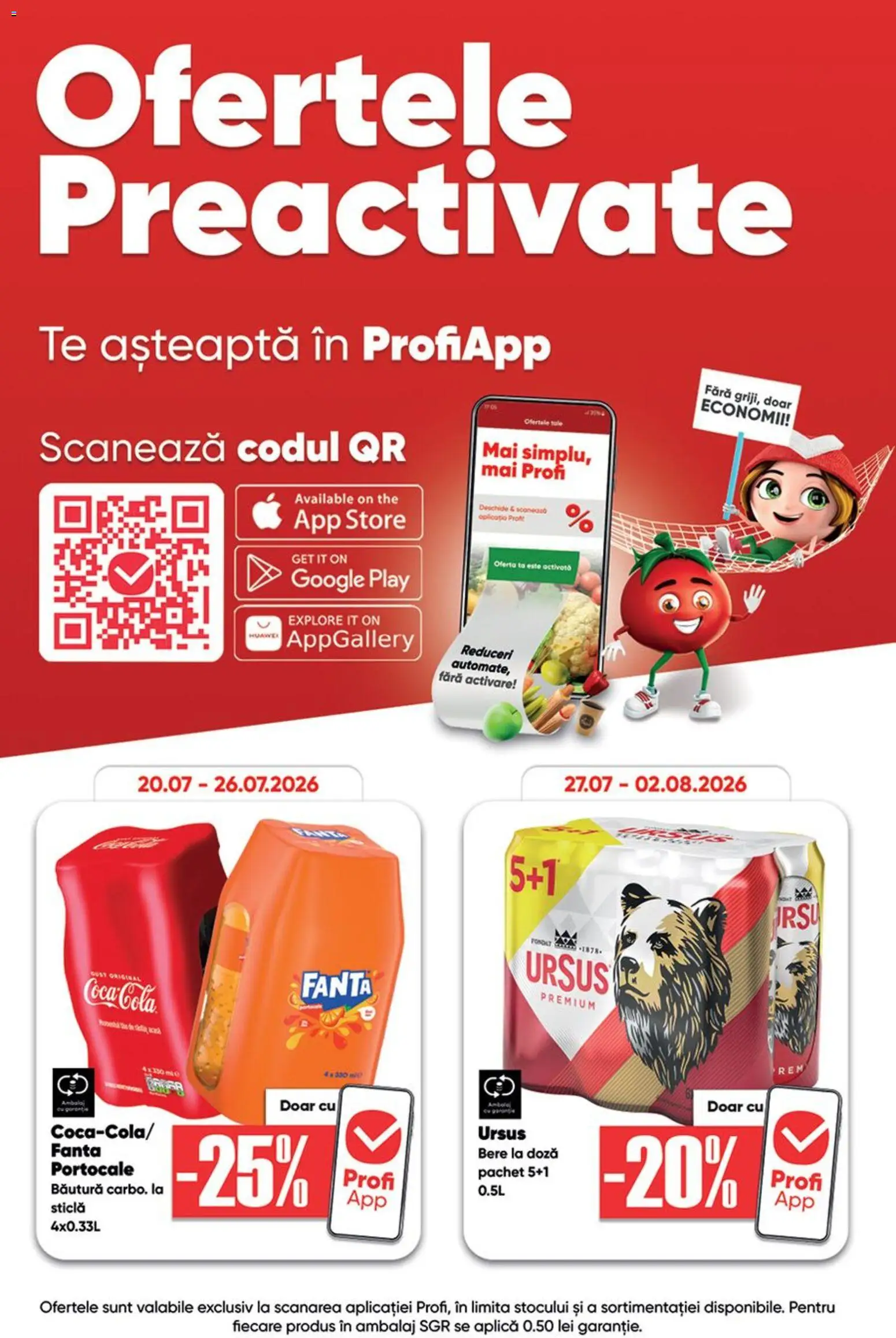 Catalog Profi 22 Iulie - 4 August 2026 | Pagina 14 | Produse: Bere, Portocale