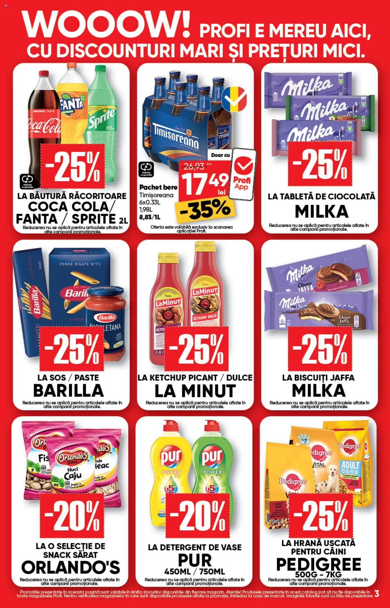 Catalog Profi 22 Iulie - 4 August 2026 | Pagina 3 | Produse: Bere, Caju, Ketchup, Sare
