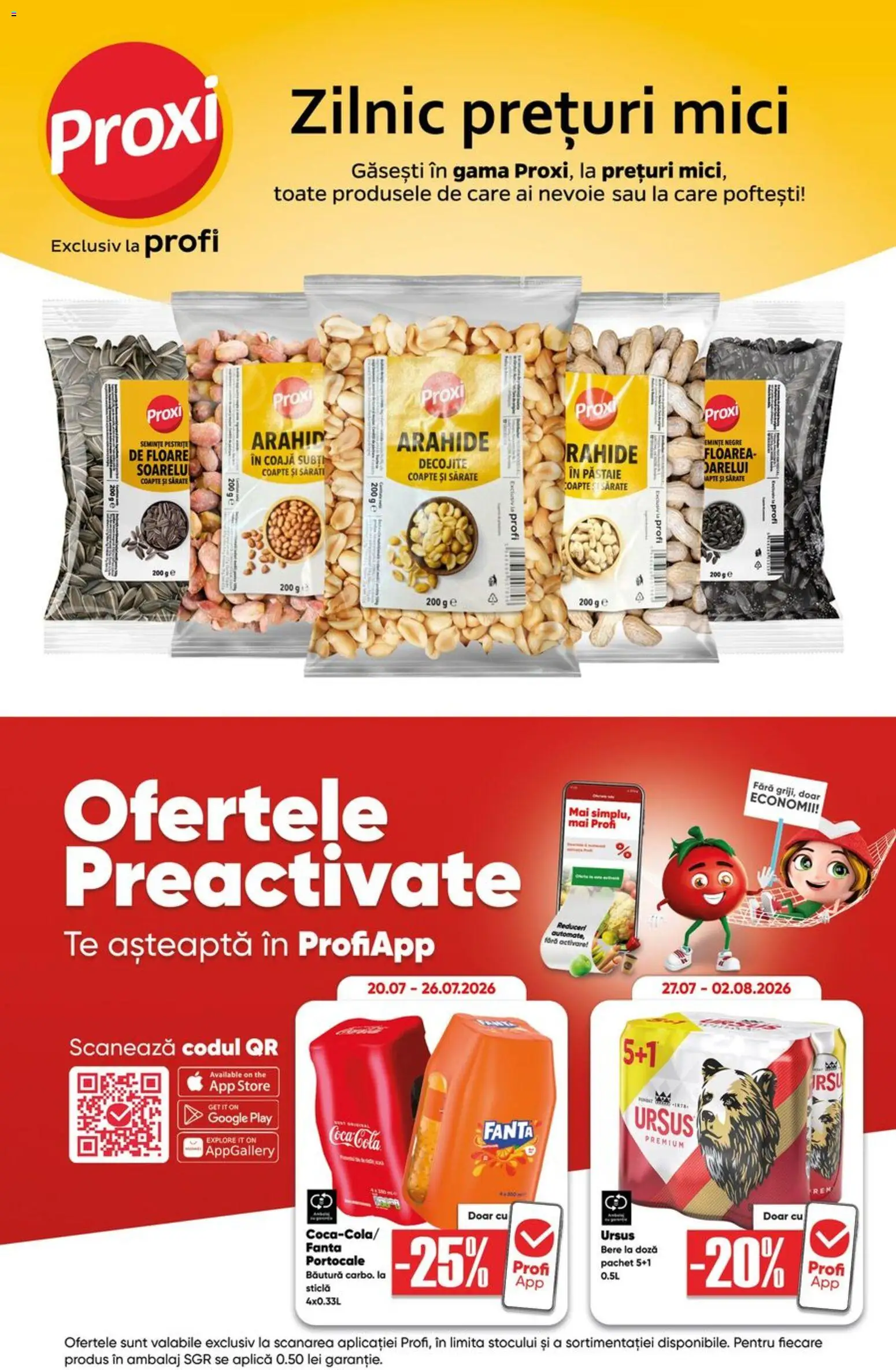 Catalog Profi 22 Iulie - 4 August 2026 | Pagina 7 | Produse: Mici, Amerikan servis, Bere, Portocale