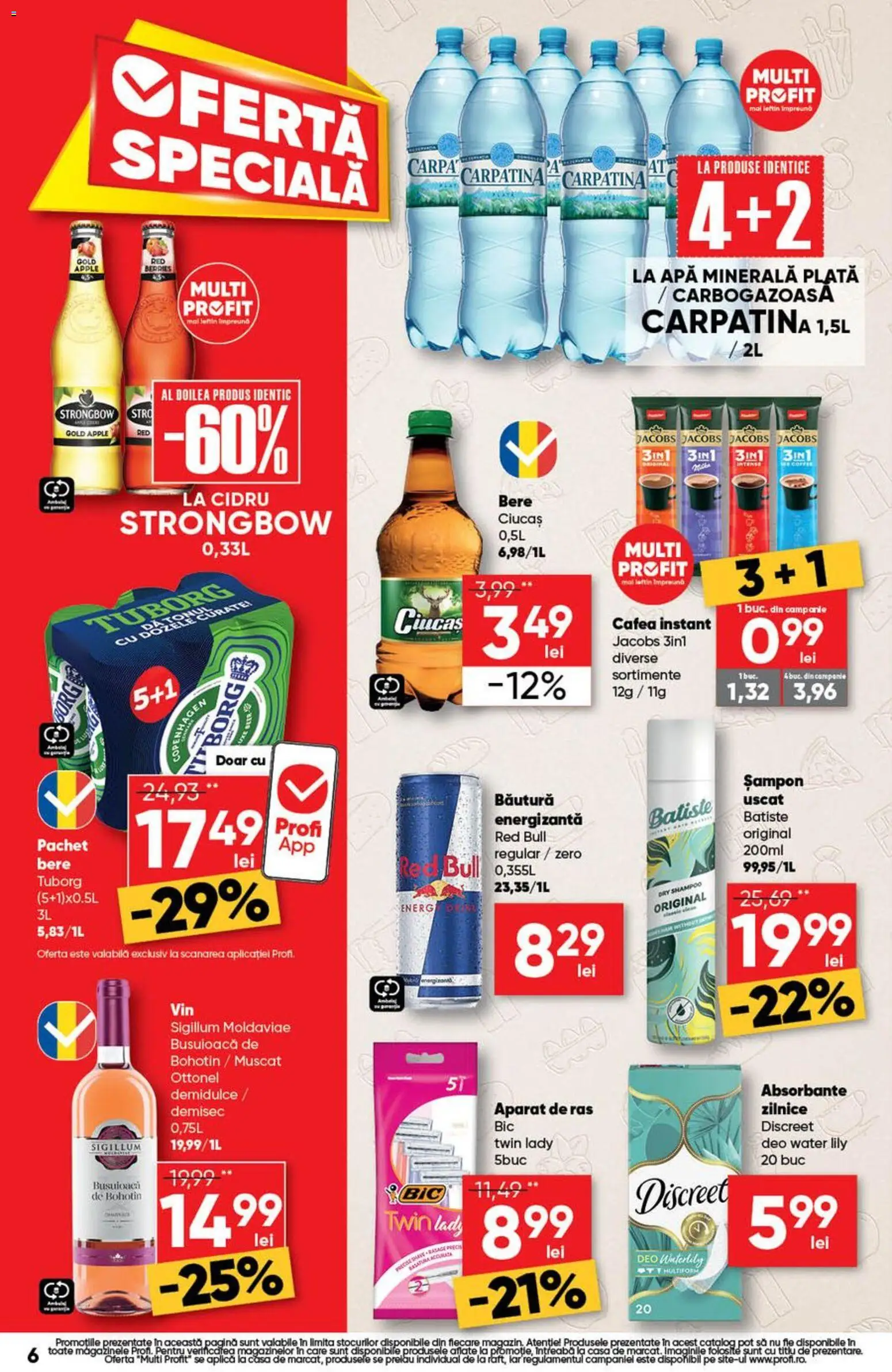 Catalog Profi 22 Iulie - 4 August 2026 | Pagina 6 | Produse: Köpek Sabunu, Apple, Cafea, Apă