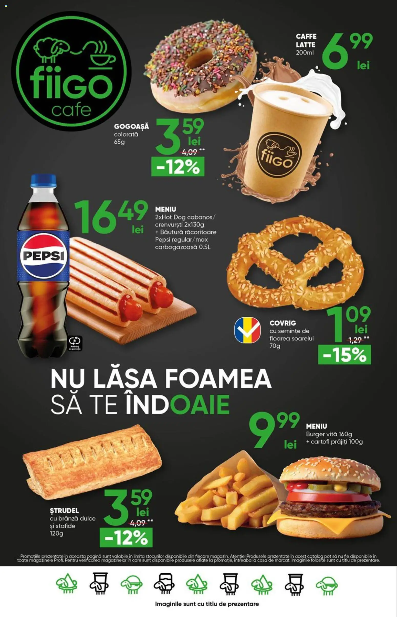 Catalog Profi 22 Iulie - 4 August 2026 | Pagina 16 | Produse: Divan, Crenvurști, Semințe, Burger
