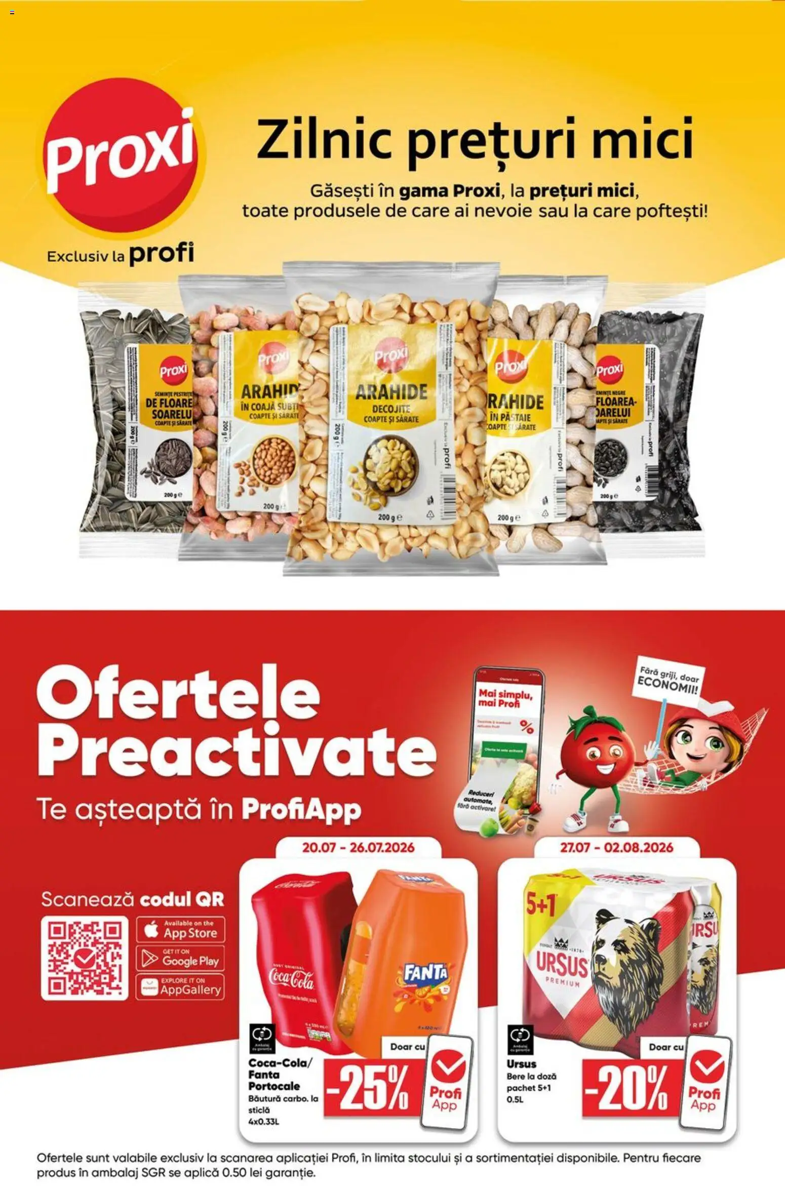 Catalog Profi 22 Iulie - 4 August 2026 | Pagina 18 | Produse: Mici, Arahide, Amerikan servis, Bere
