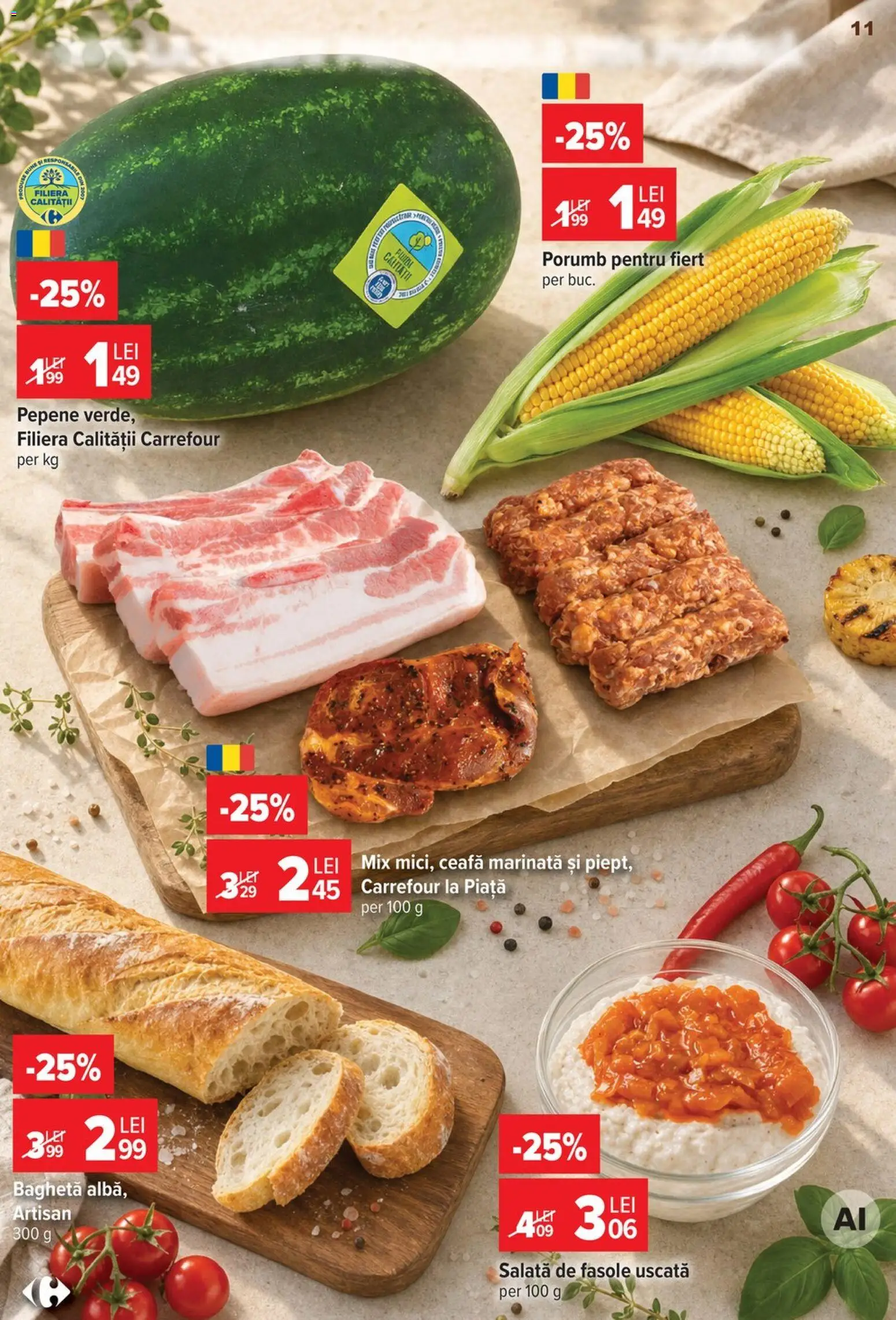 Catalog Carrefour 5 - 10 August 2026 | Pagina 11 | Produse: Salată, Porumb
