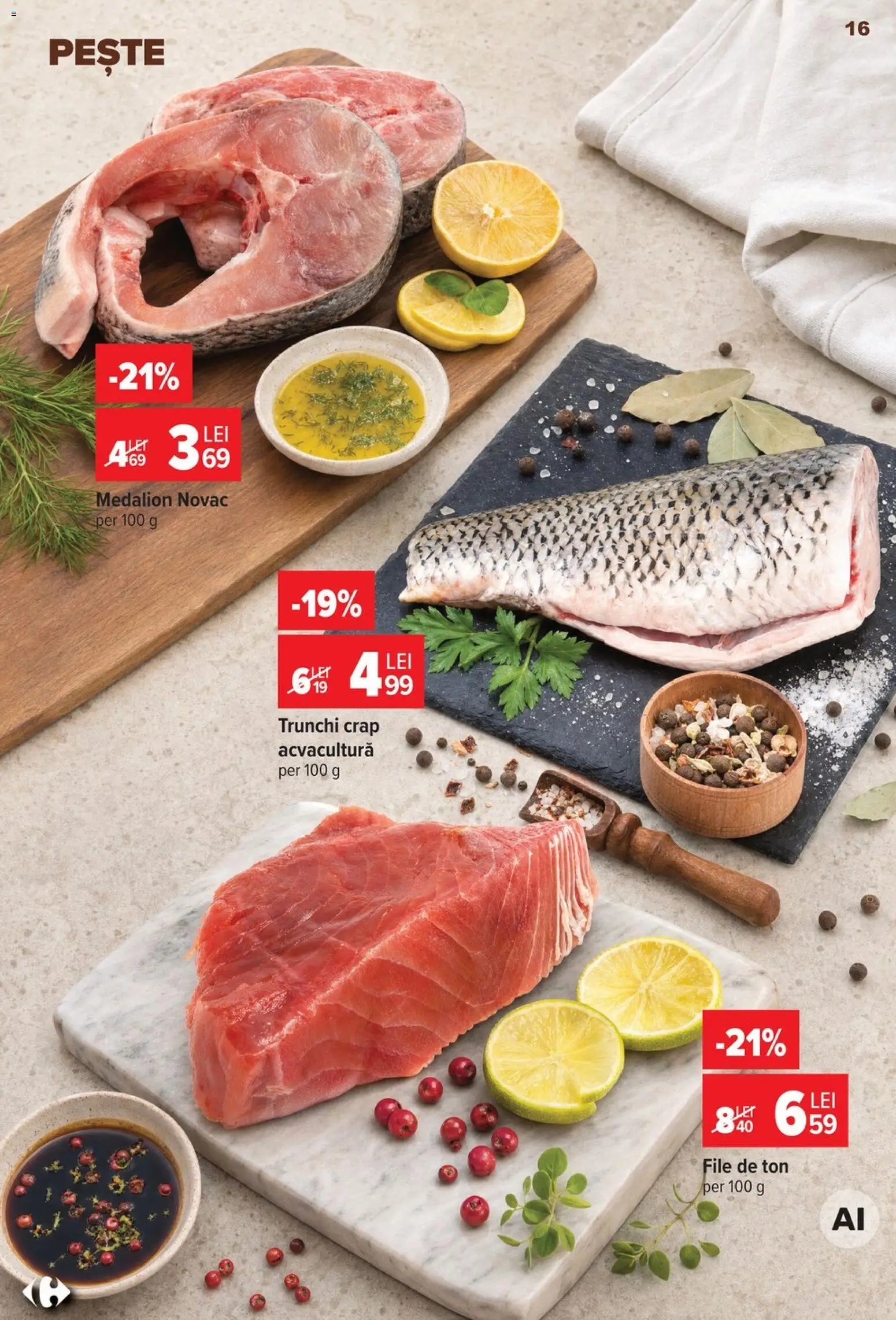 Catalog Carrefour 5 - 10 August 2026 | Pagina 16 | Produse: Pește