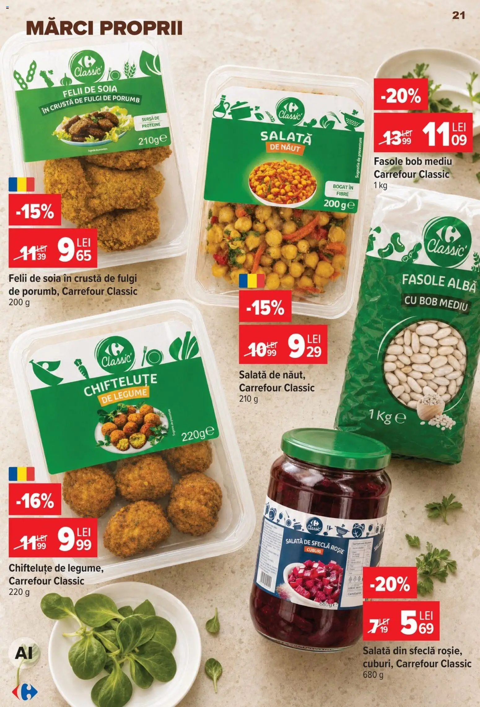 Catalog Carrefour 5 - 10 August 2026 | Pagina 21 | Produse: Masaüstü kılıfı, Salată, Fasole albă, Sfeclă