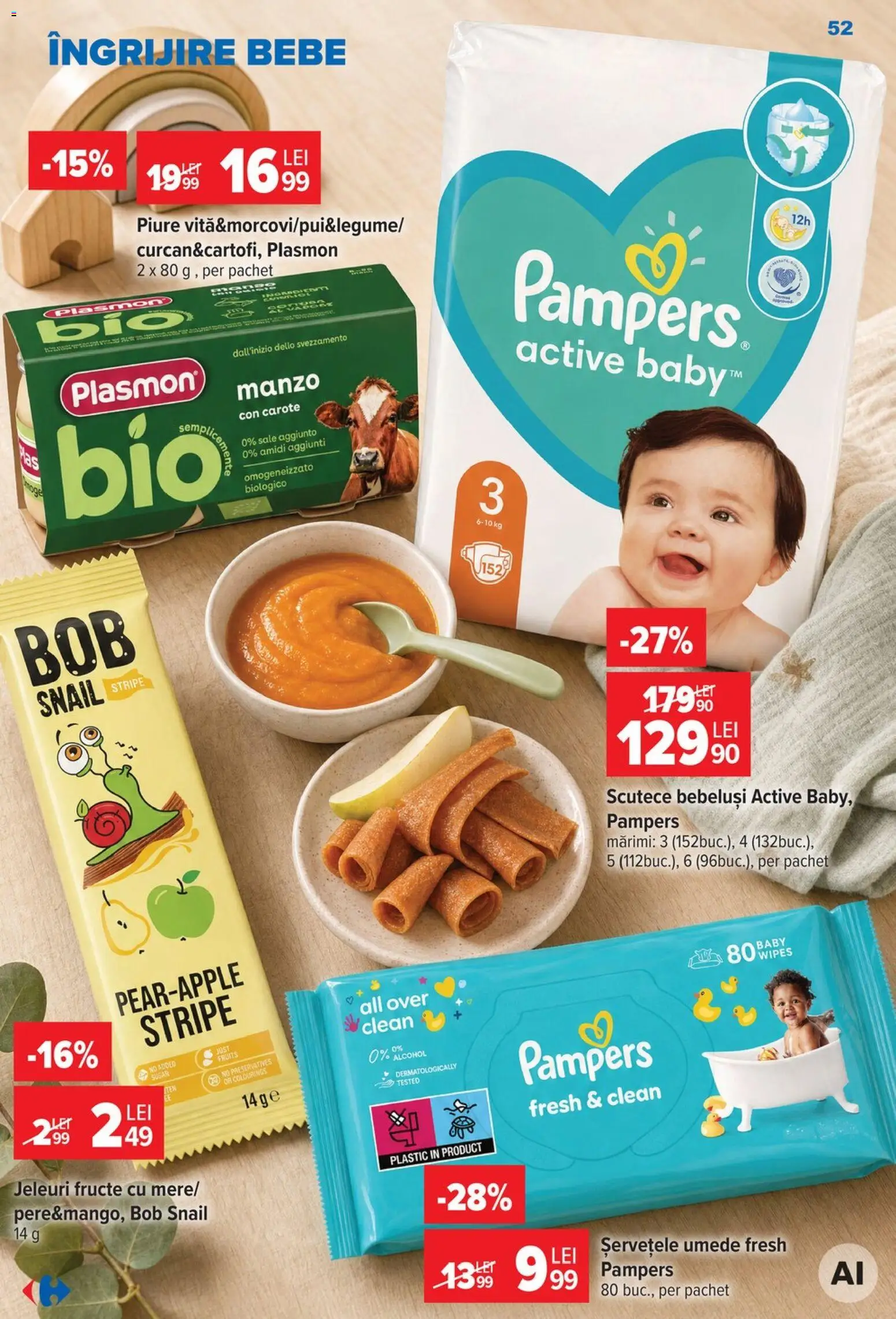 Catalog Carrefour 5 - 10 August 2026 | Pagina 52 | Produse: Pomelo, Șervețele umede, Fructe, Jeleuri