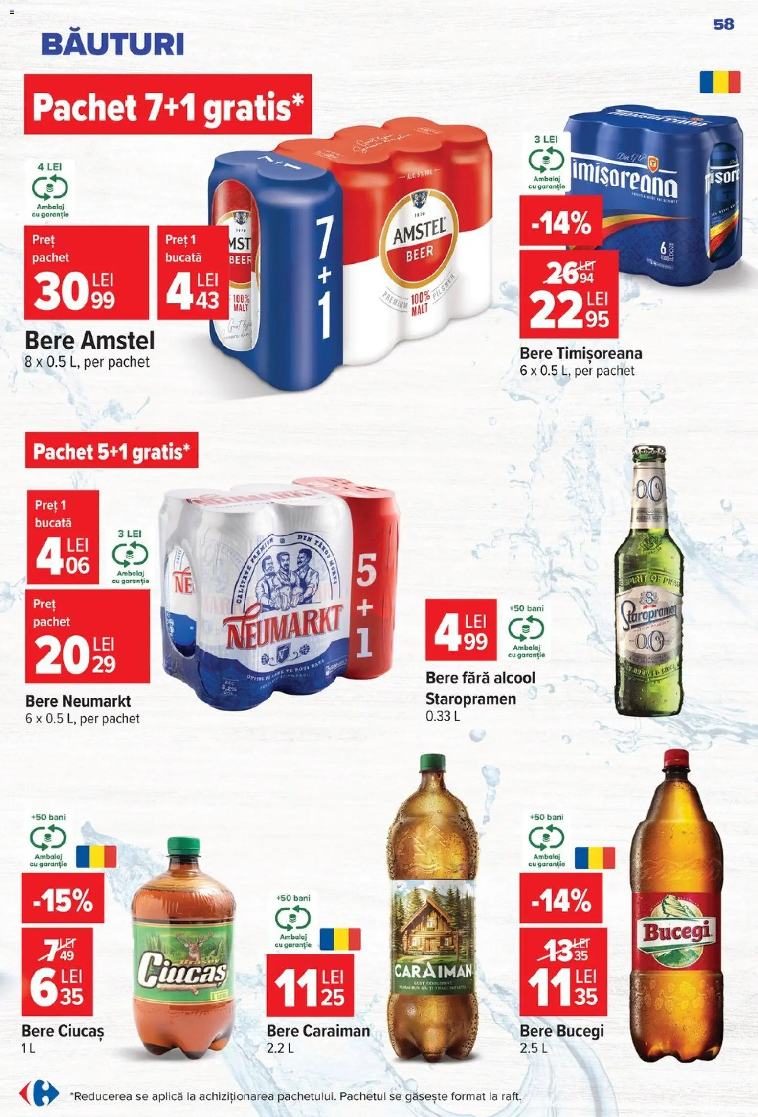 Catalog Carrefour 5 - 10 August 2026 | Pagina 58 | Produse: Bere