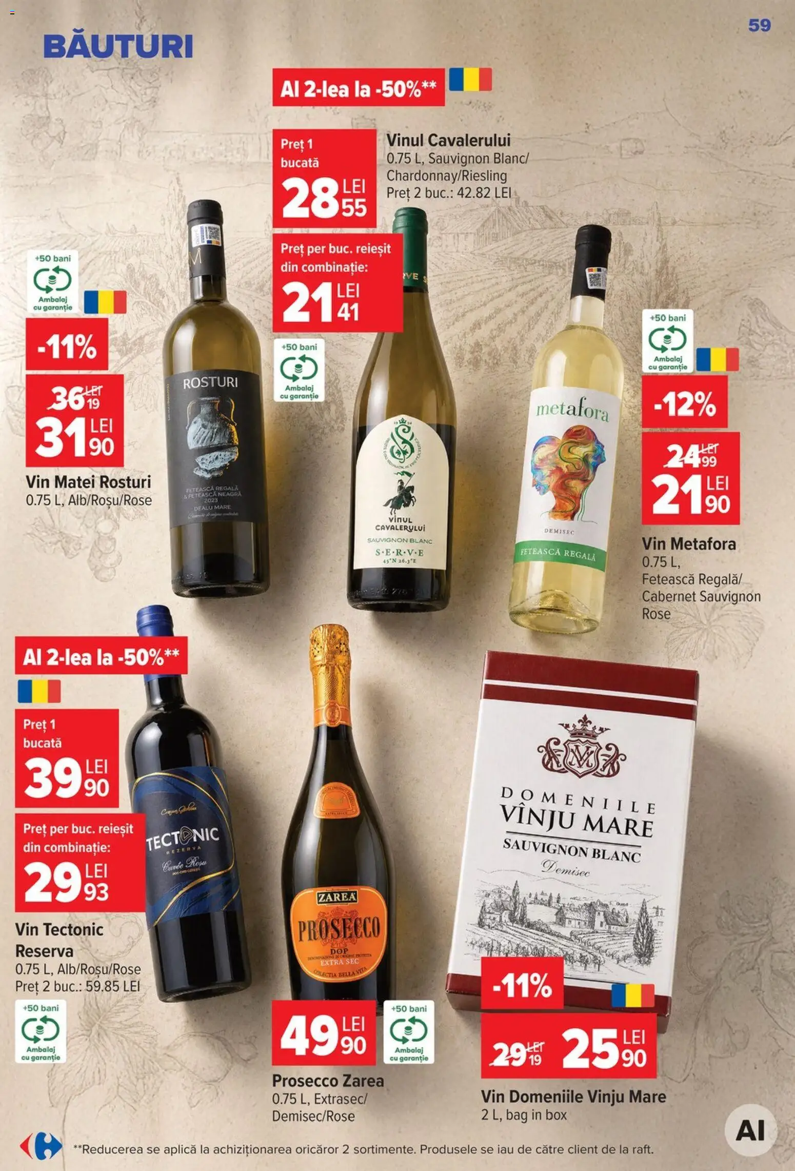 Catalog Carrefour 5 - 10 August 2026 | Pagina 59 | Produse: Prosecco, Vin