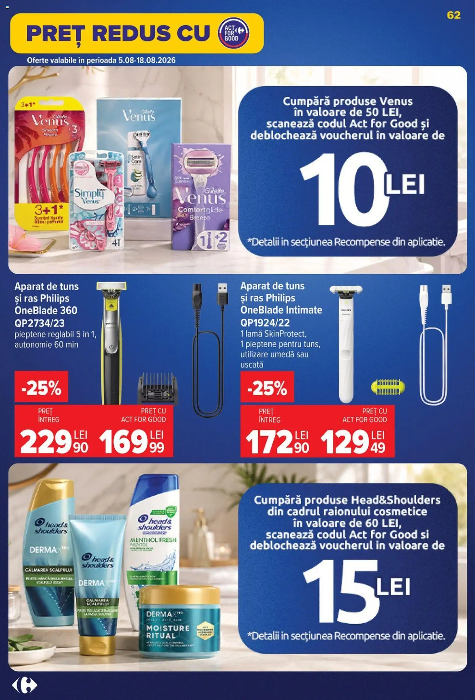 Catalog Carrefour 5 - 10 August 2026 | Pagina 62 | Produse: Enginar, Pieptene