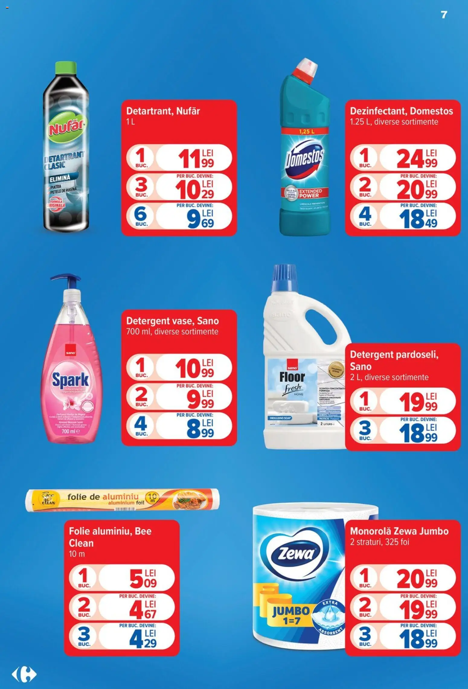 Catalog Carrefour 5 - 10 August 2026 | Pagina 7 | Produse: Pomelo, Detergent