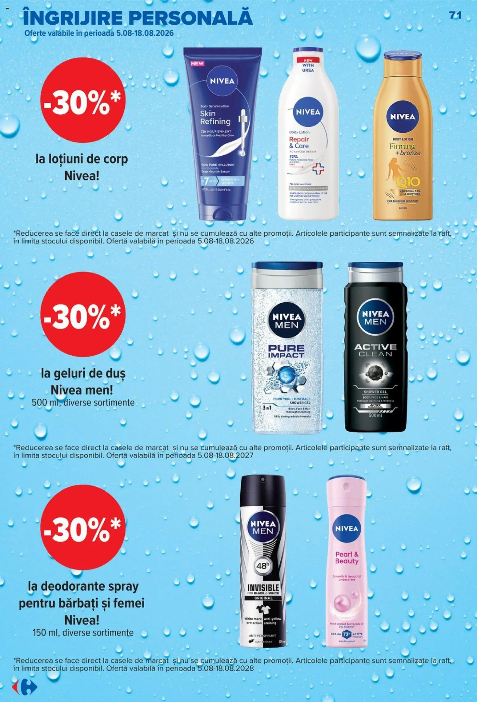 Catalog Carrefour 5 - 10 August 2026 | Pagina 71 | Produse: Serum, Pomelo, Duș, Antiperspirant