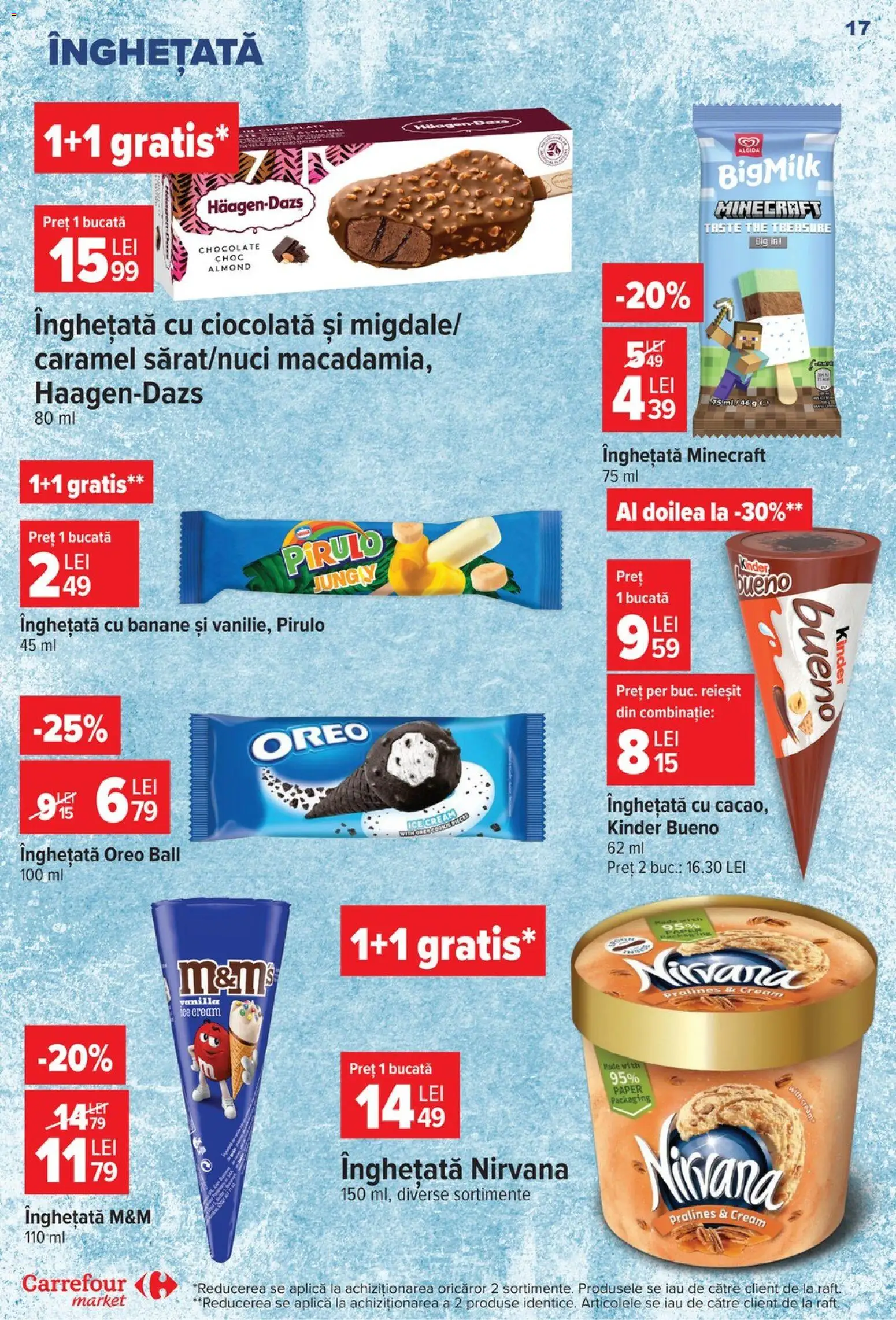 Catalog Carrefour 5 - 10 August 2026 | Pagina 18 | Produse: Raft, Ciocolată, Banane, Înghețată