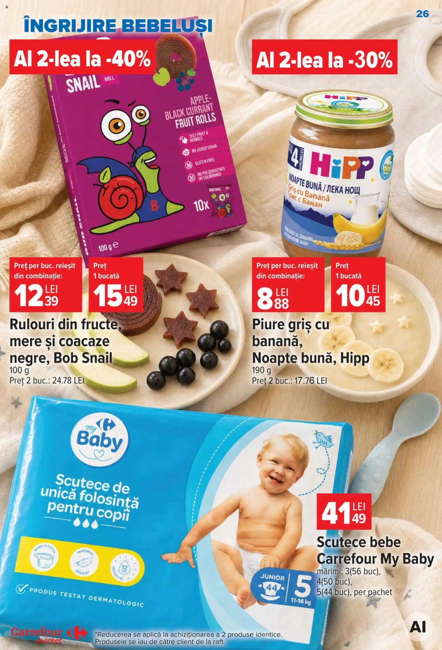 Catalog Carrefour 5 - 10 August 2026 | Pagina 27 | Produse: Apple, Mere, Scutece