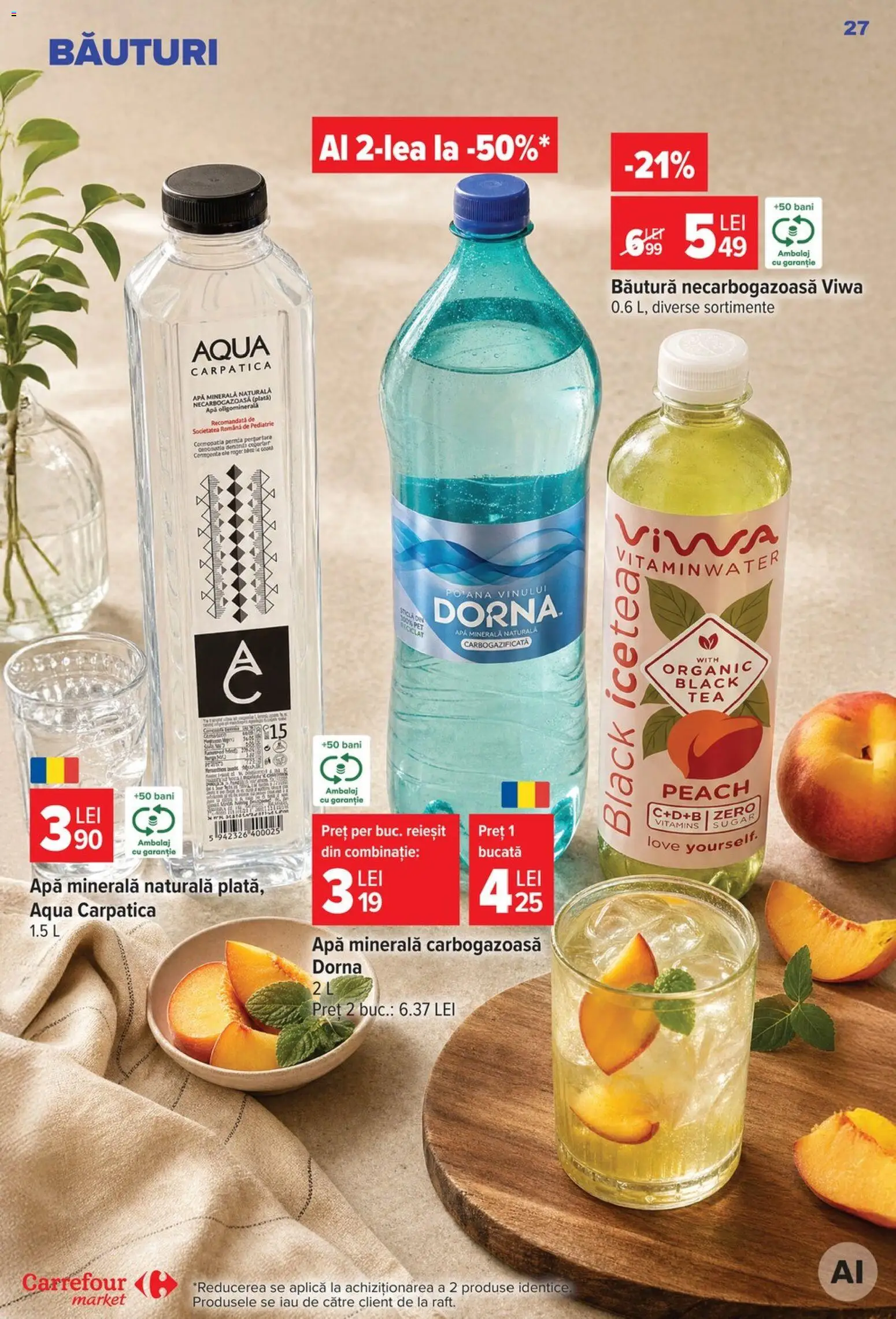Catalog Carrefour 5 - 10 August 2026 | Pagina 28 | Produse: Yazı tahtası kalemi, Apă