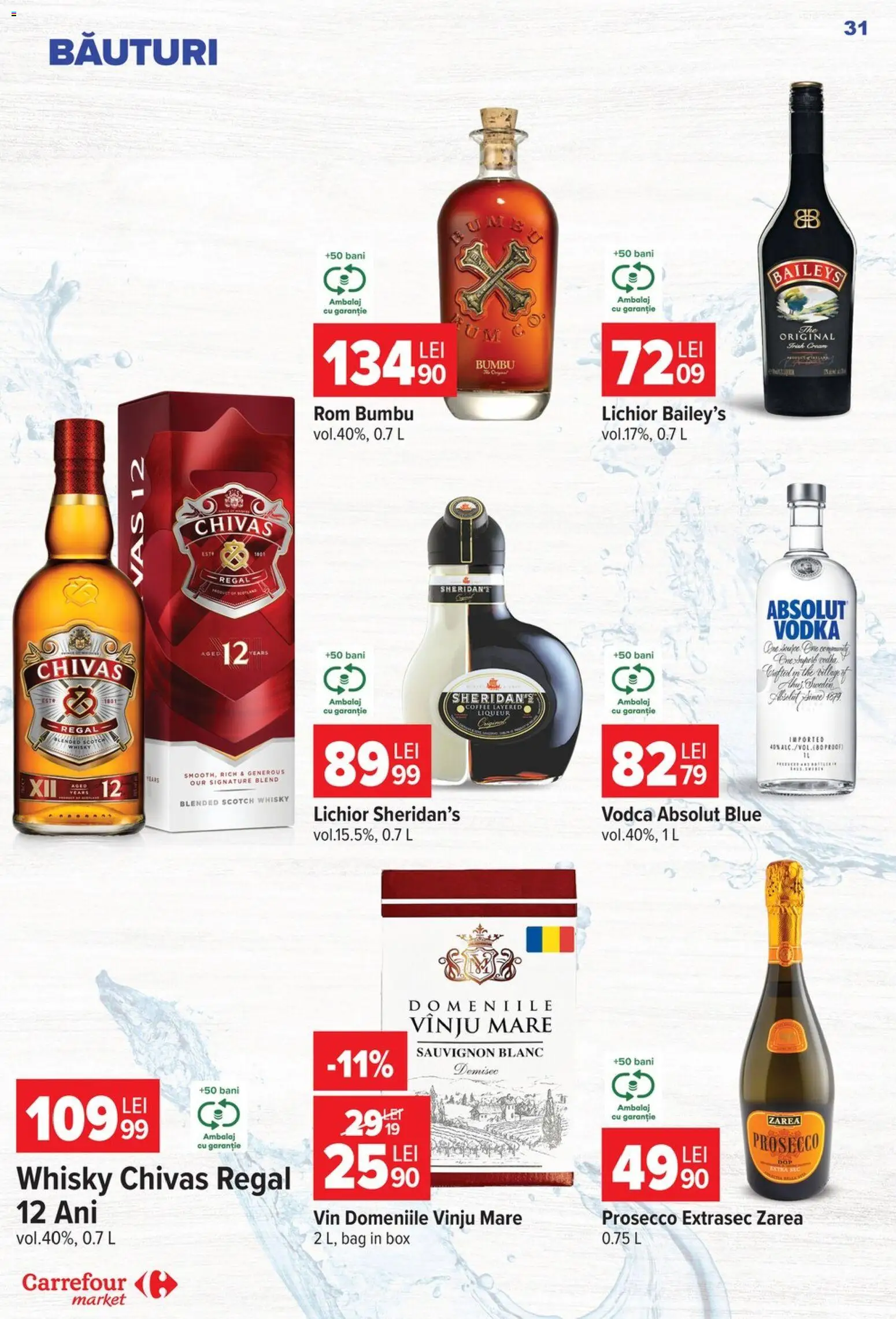 Catalog Carrefour 5 - 10 August 2026 | Pagina 32 | Produse: Su ısıtıcı, Vin, Rom, Vodka