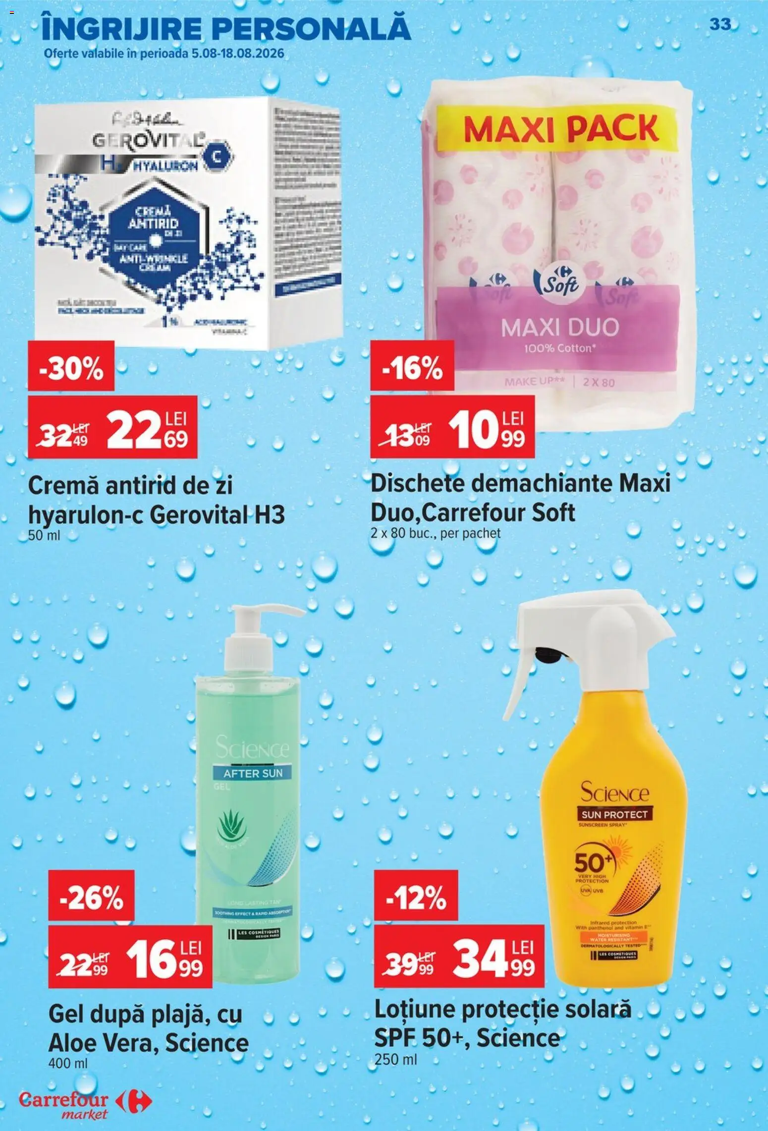 Catalog Carrefour 5 - 10 August 2026 | Pagina 34 | Produse: Cremă