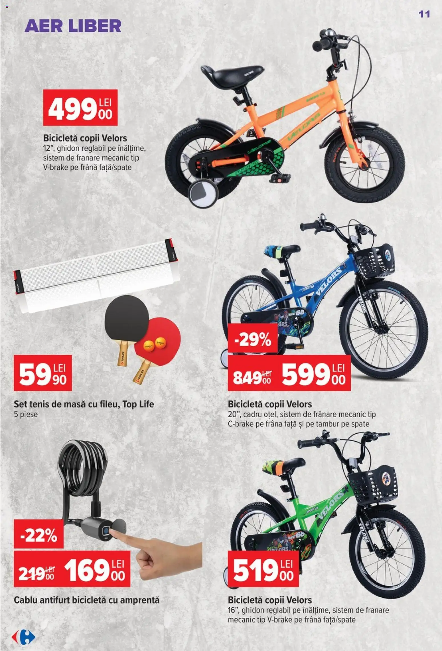 Catalog Carrefour 5 - 24 August 2026 | Pagina 11 | Produse: Cablu, Top, Masă, Dana kuşbaşı