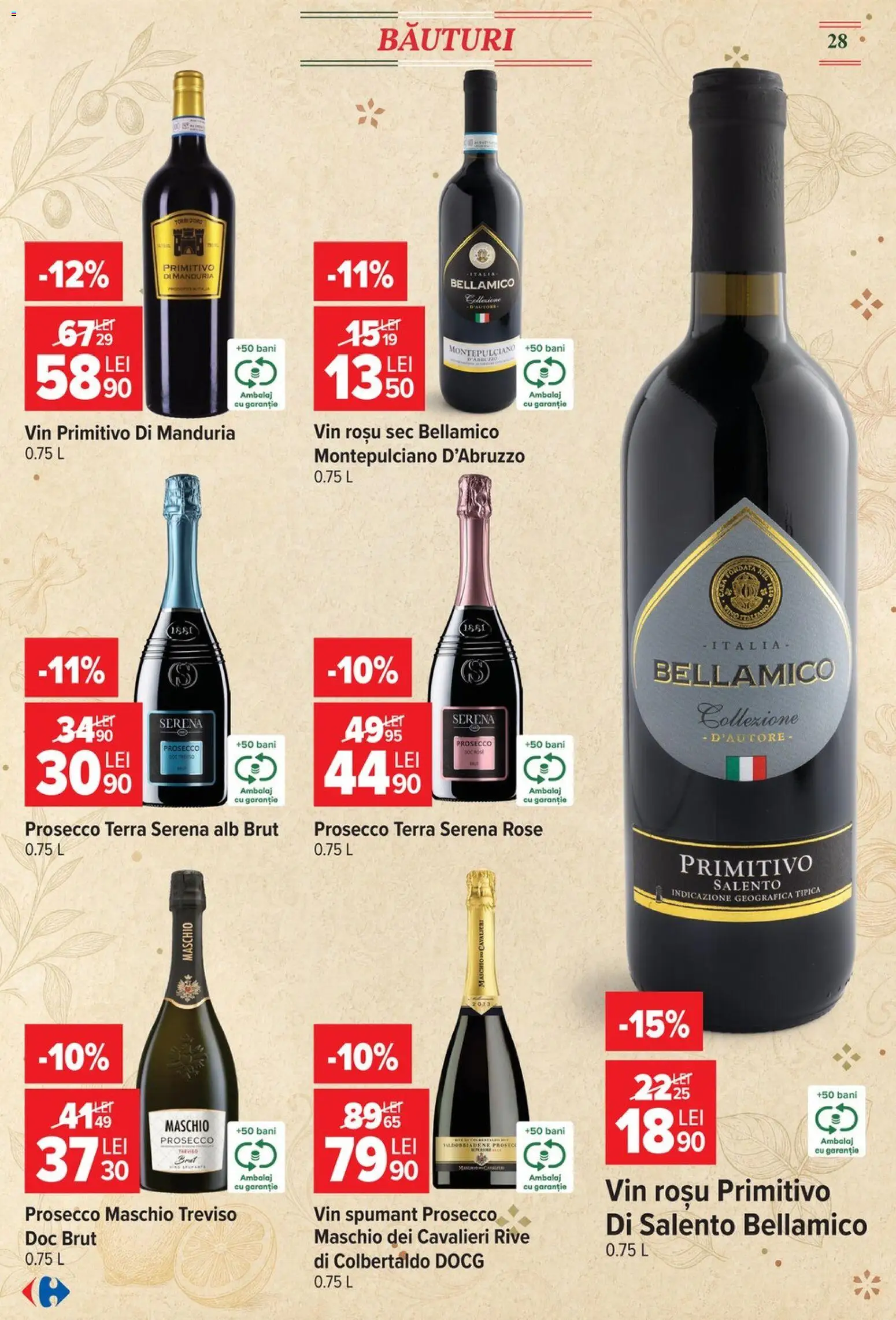 Catalog Carrefour 5 - 17 August 2026 | Pagina 28 | Produse: Prosecco, Vin