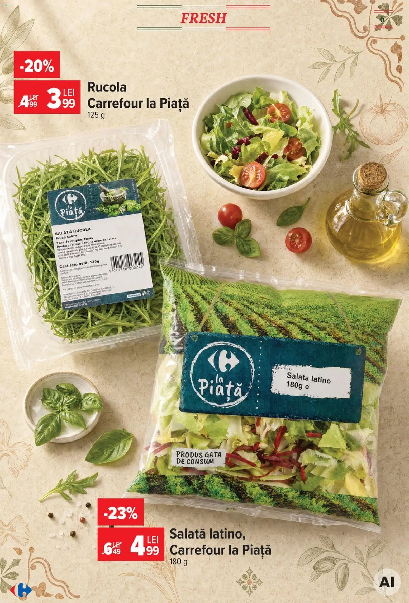 Catalog Carrefour 5 - 17 August 2026 | Pagina 6 | Produse: Țelină, Salată