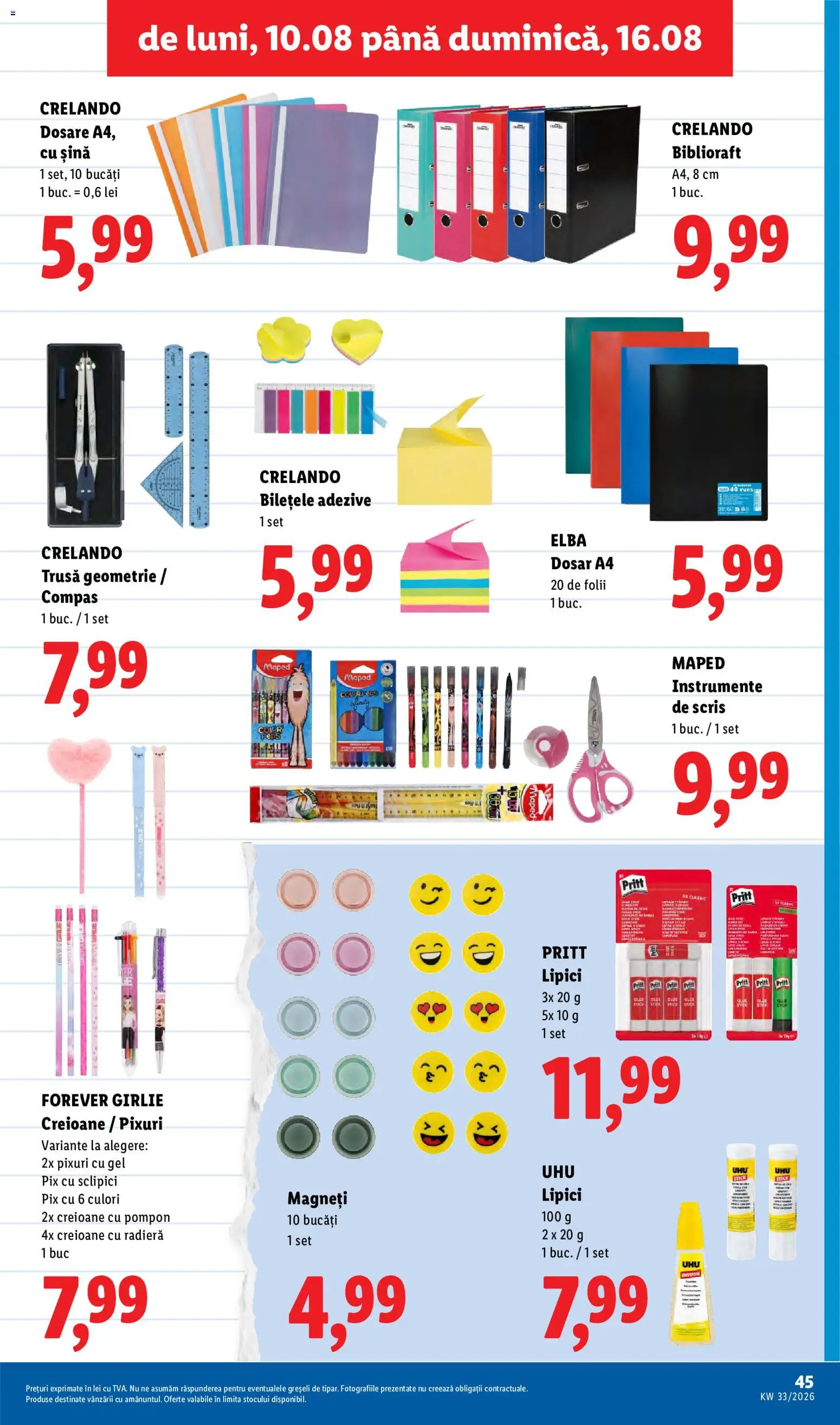 Catalog LIDL 10 - 15 August 2026 | Pagina 45