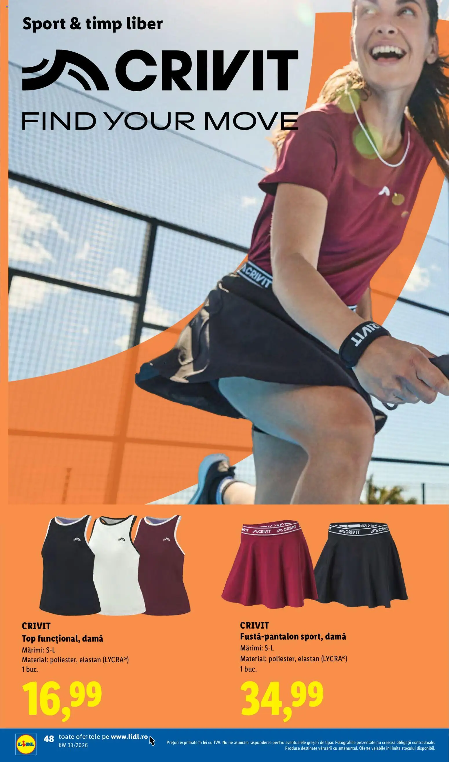 Catalog LIDL 10 - 15 August 2026 | Pagina 48 | Produse: Top