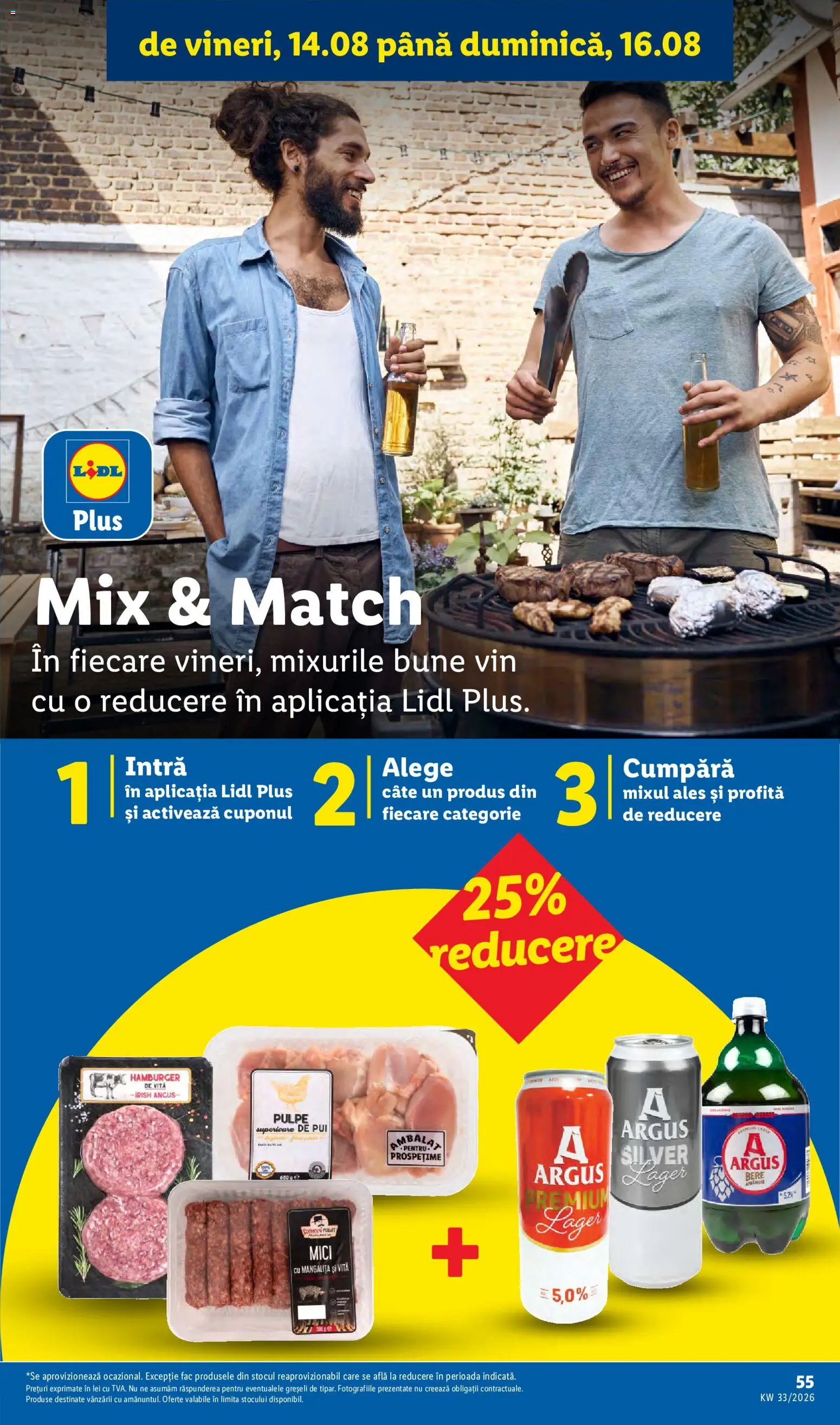 Catalog LIDL 10 - 15 August 2026 | Pagina 55 | Produse: Hacıyatmaz Kedi Oyuncağı, Vin, Bere, Burger