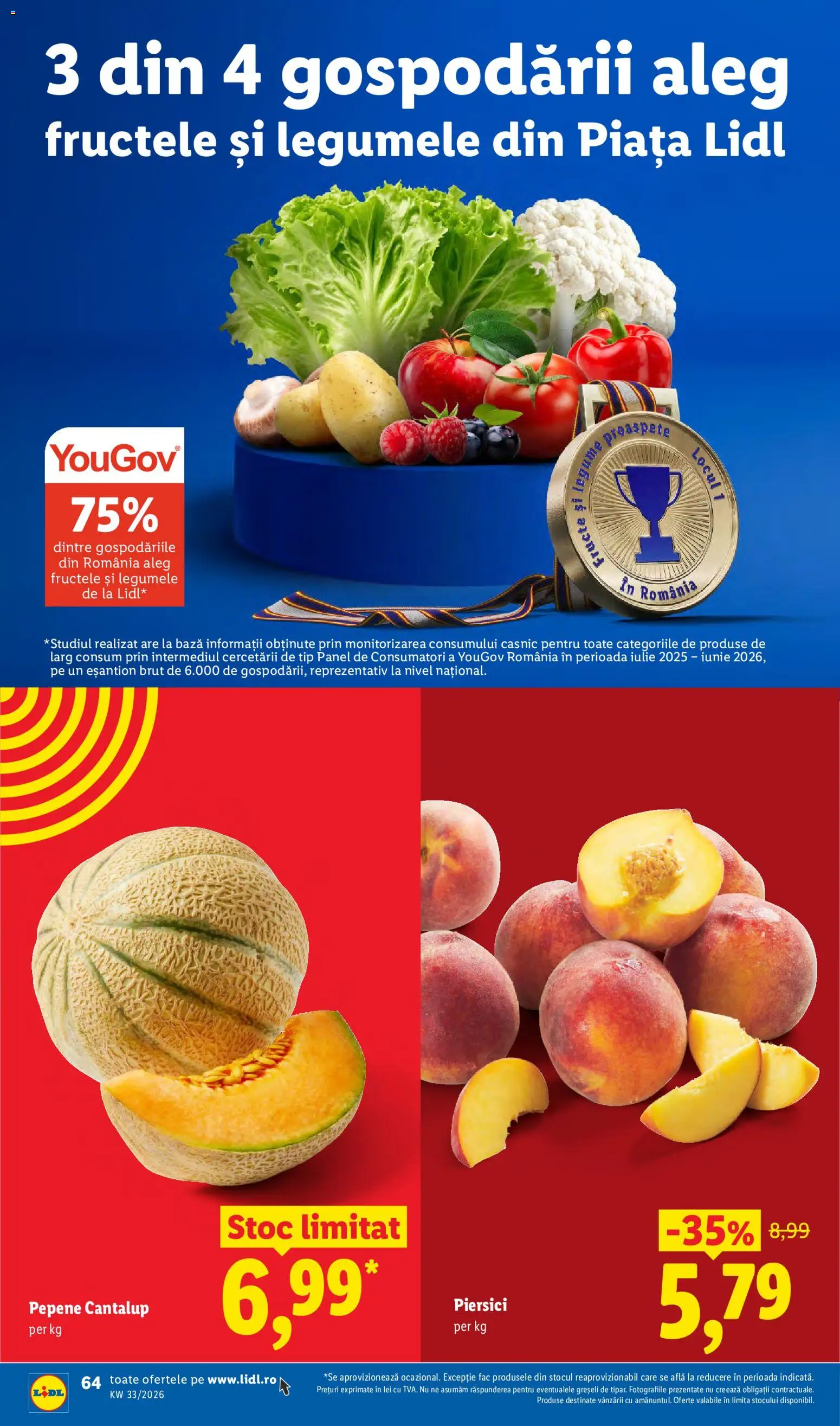 Catalog LIDL 10 - 15 August 2026 | Pagina 64 | Produse: Legume, Fructe