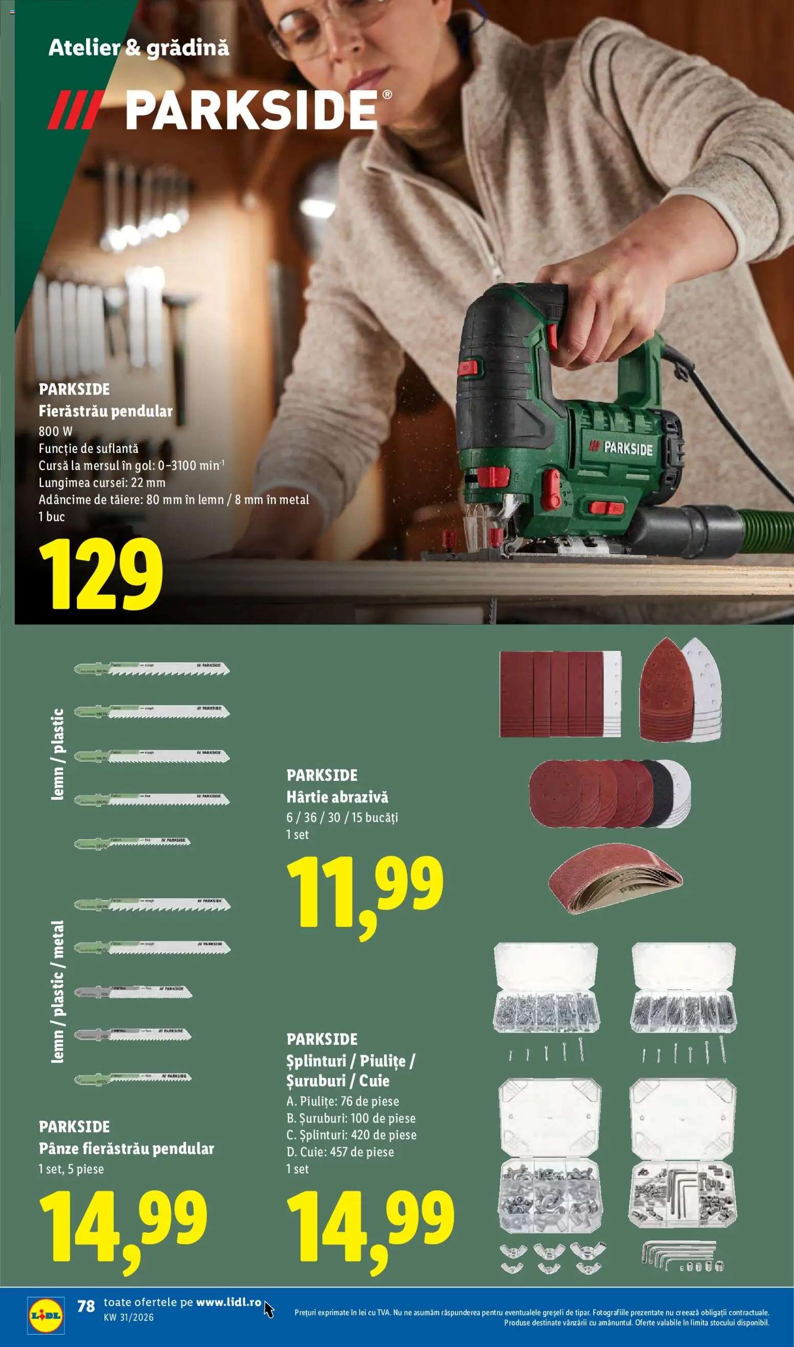 Catalog LIDL 10 - 15 August 2026 | Pagina 78 | Produse: Suflantă