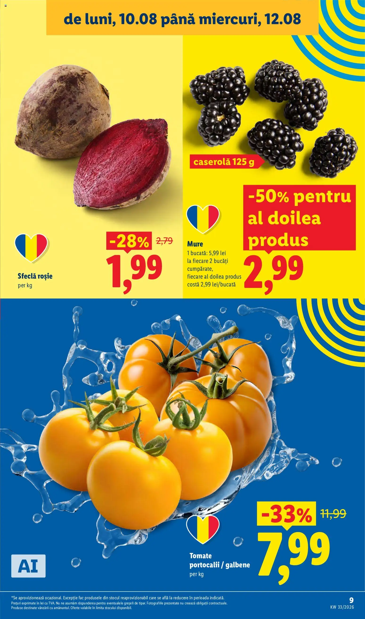 Catalog LIDL 10 - 15 August 2026 | Pagina 9 | Produse: Sfeclă