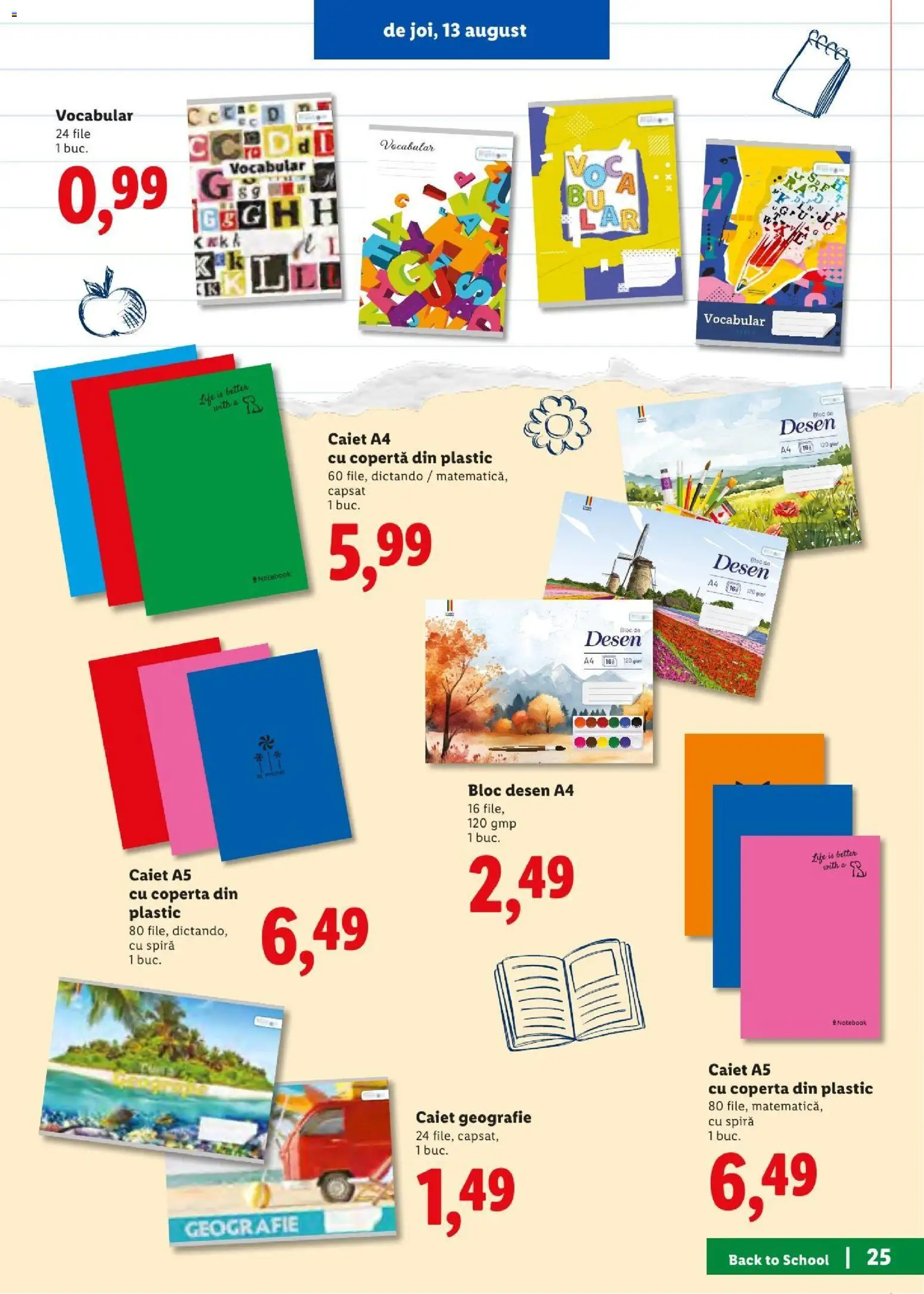 Catalog LIDL 10 - 29 August 2026 | Pagina 25 | Produse: Notebook