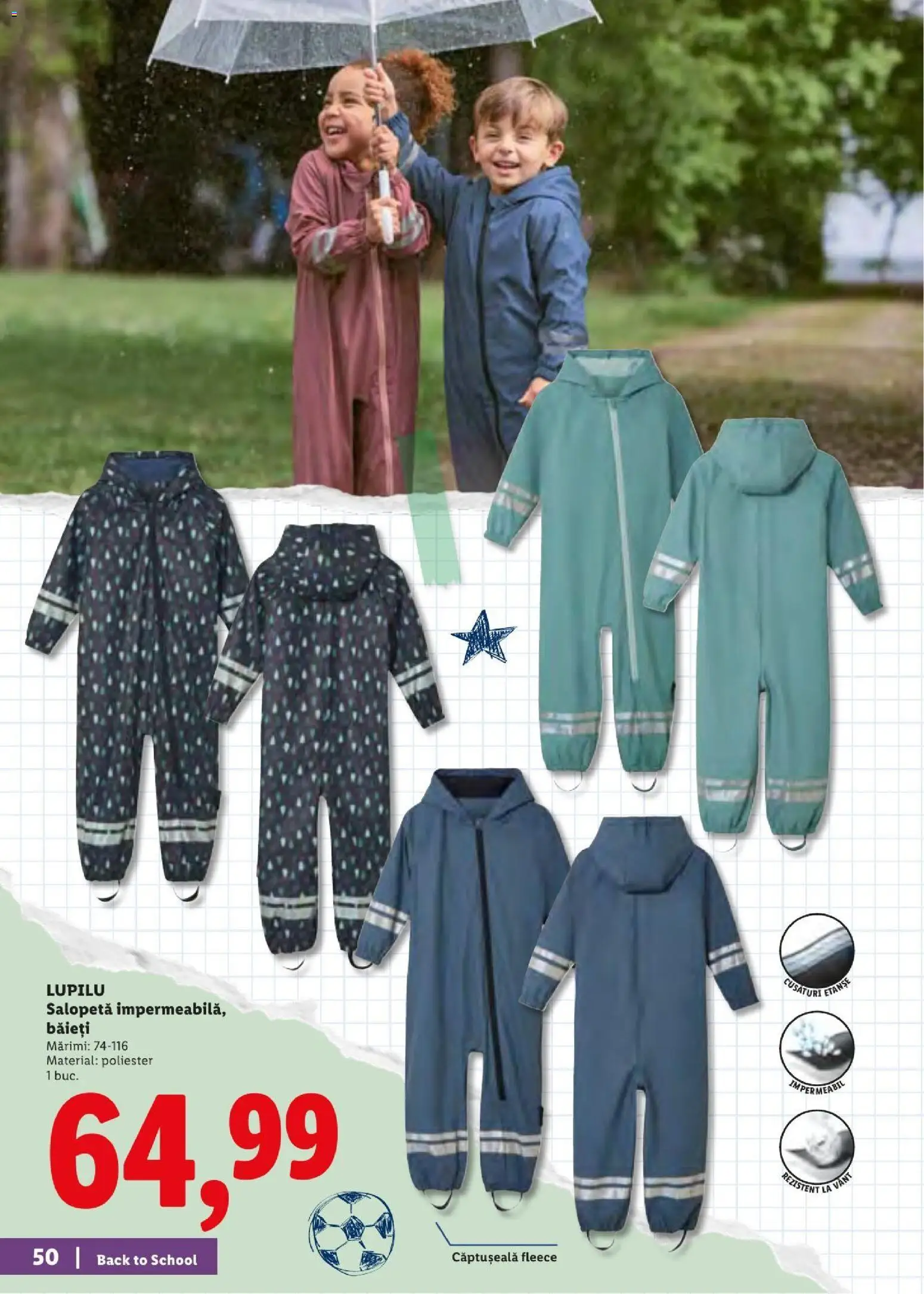 Catalog LIDL 10 - 29 August 2026 | Pagina 50 | Produse: Salopetă