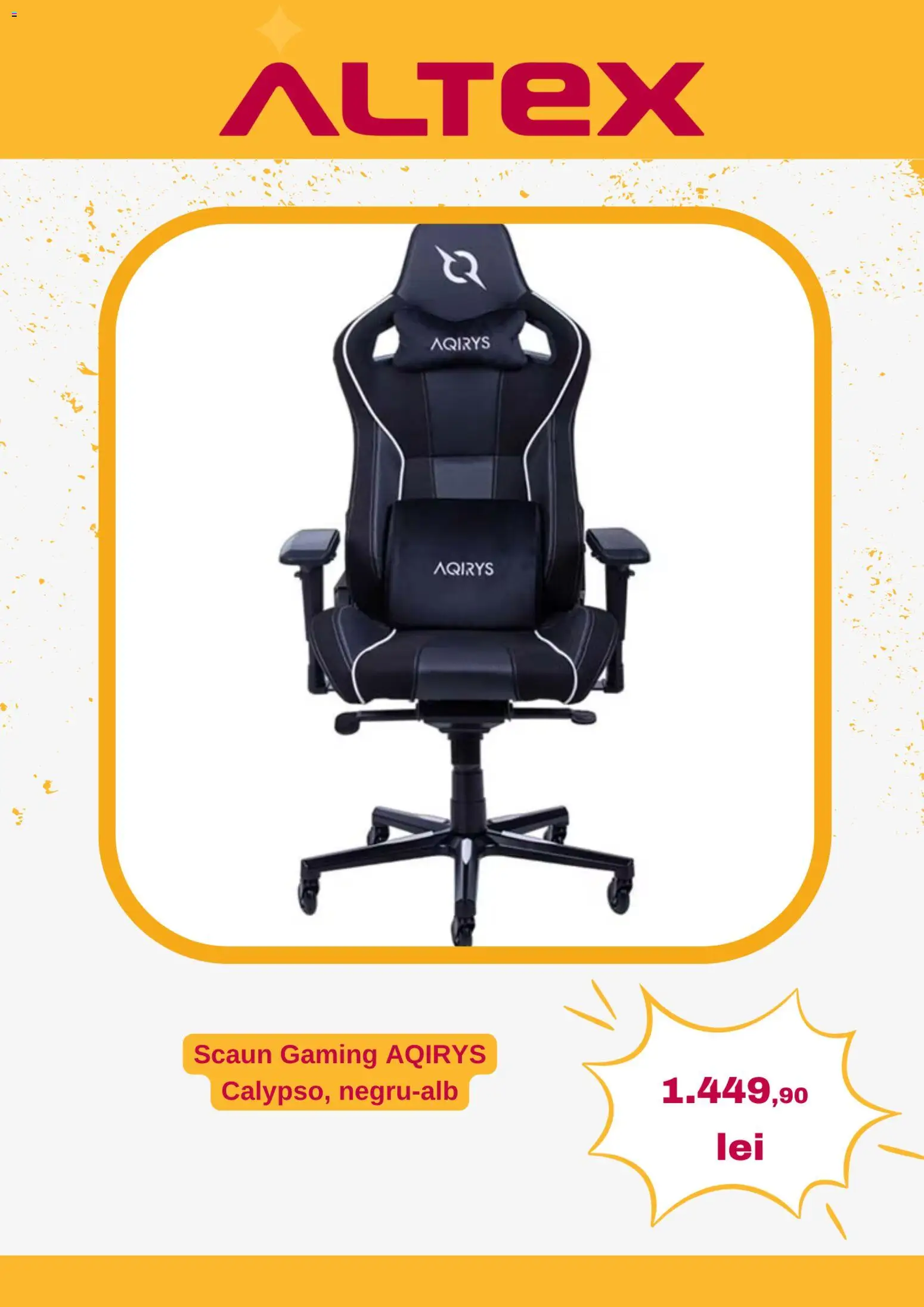 Catalog Altex 20 - 25 August 2026 | Pagina 5 | Produse: Scaun gaming, Scaun