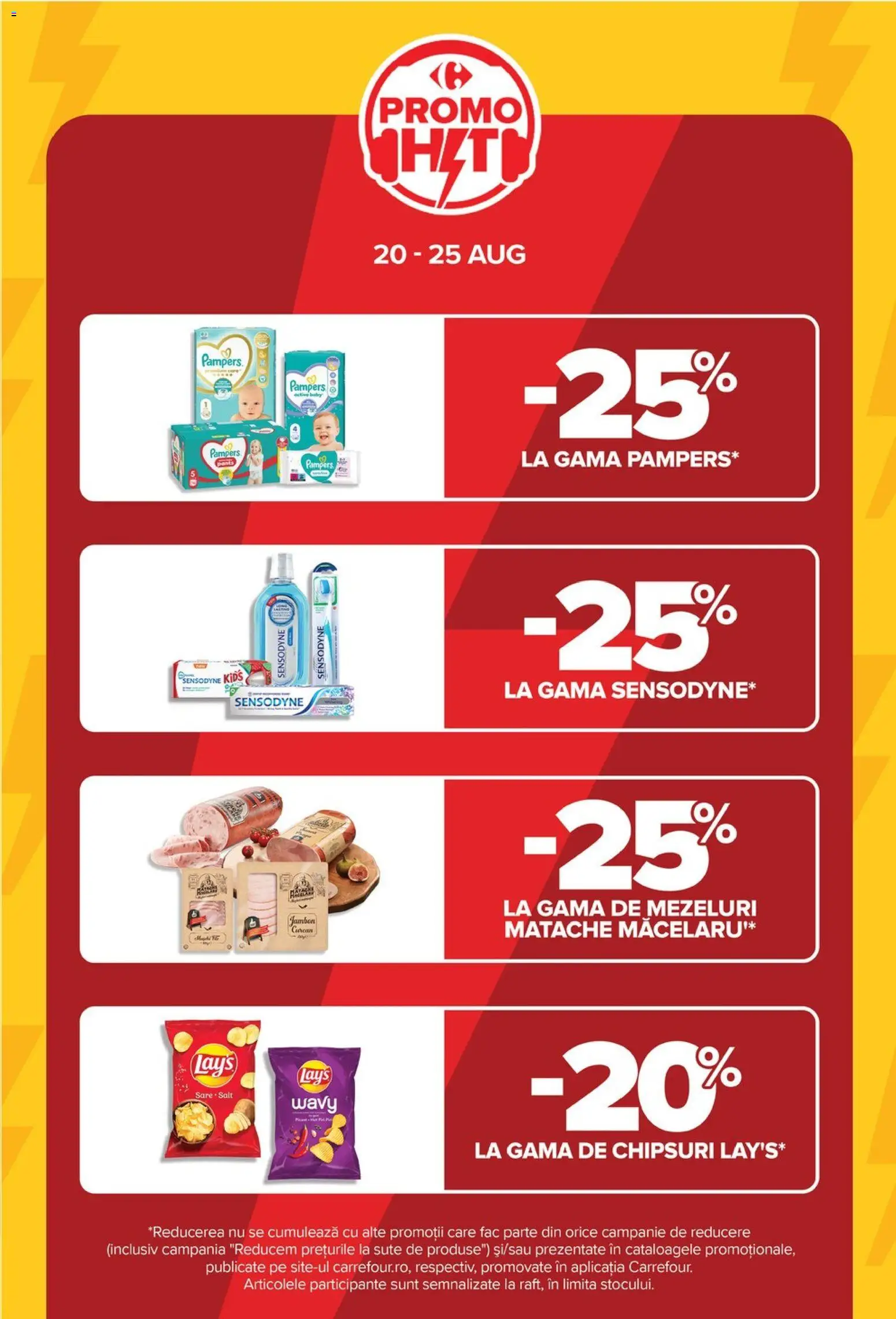 Catalog Carrefour 19 - 24 August 2026 | Pagina 10 | Produse: Pampers, Chipsuri, Sare