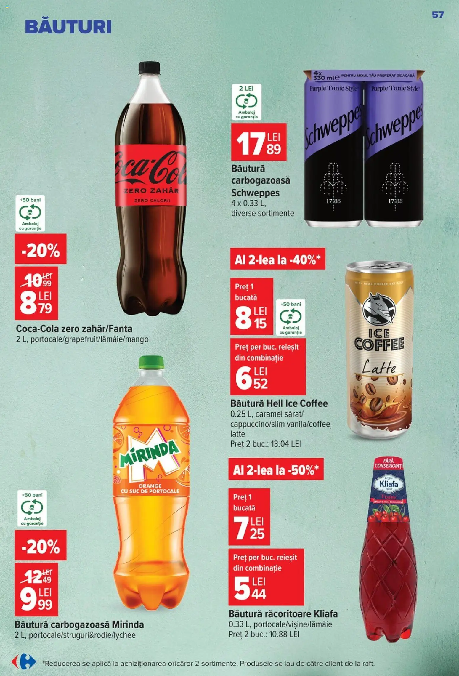 Catalog Carrefour 19 - 24 August 2026 | Pagina 57 | Produse: Style, Zero, Schweppes, Zahăr