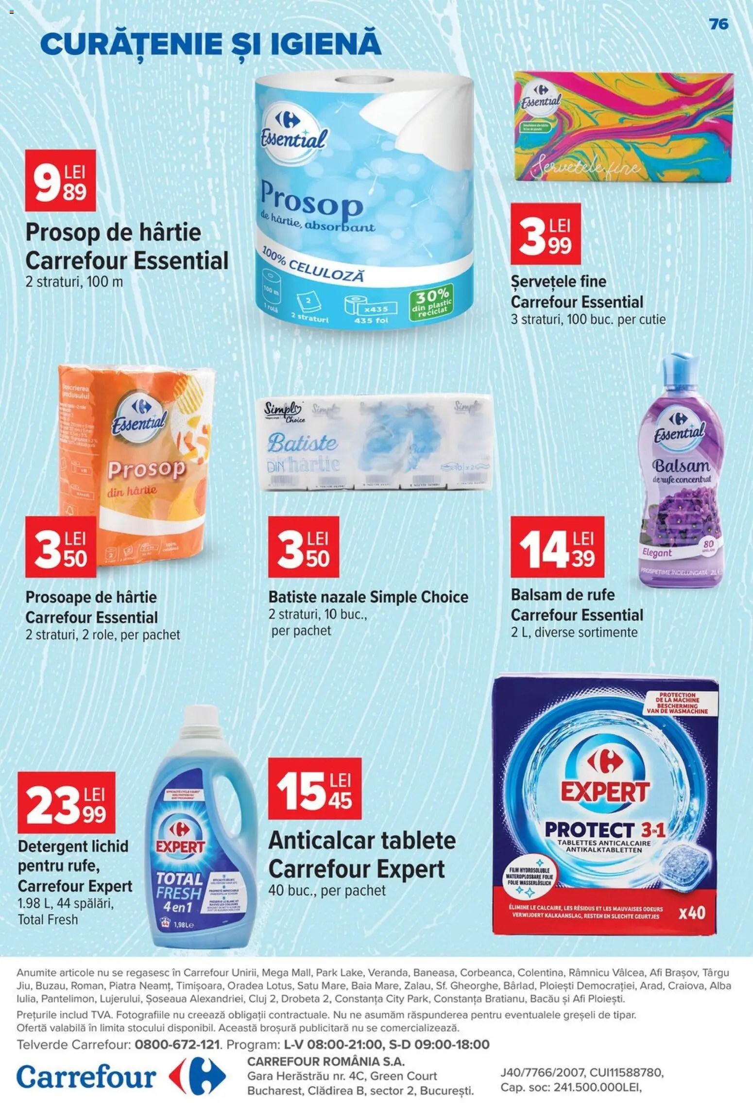 Catalog Carrefour 19 - 24 August 2026 | Pagina 76 | Produse: Cutie, Balsam, Detergent, Balsam de rufe