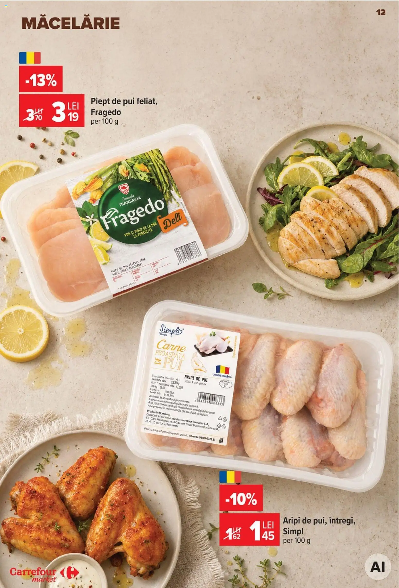 Catalog Carrefour 19 - 24 August 2026 | Pagina 12 | Produse: Pui