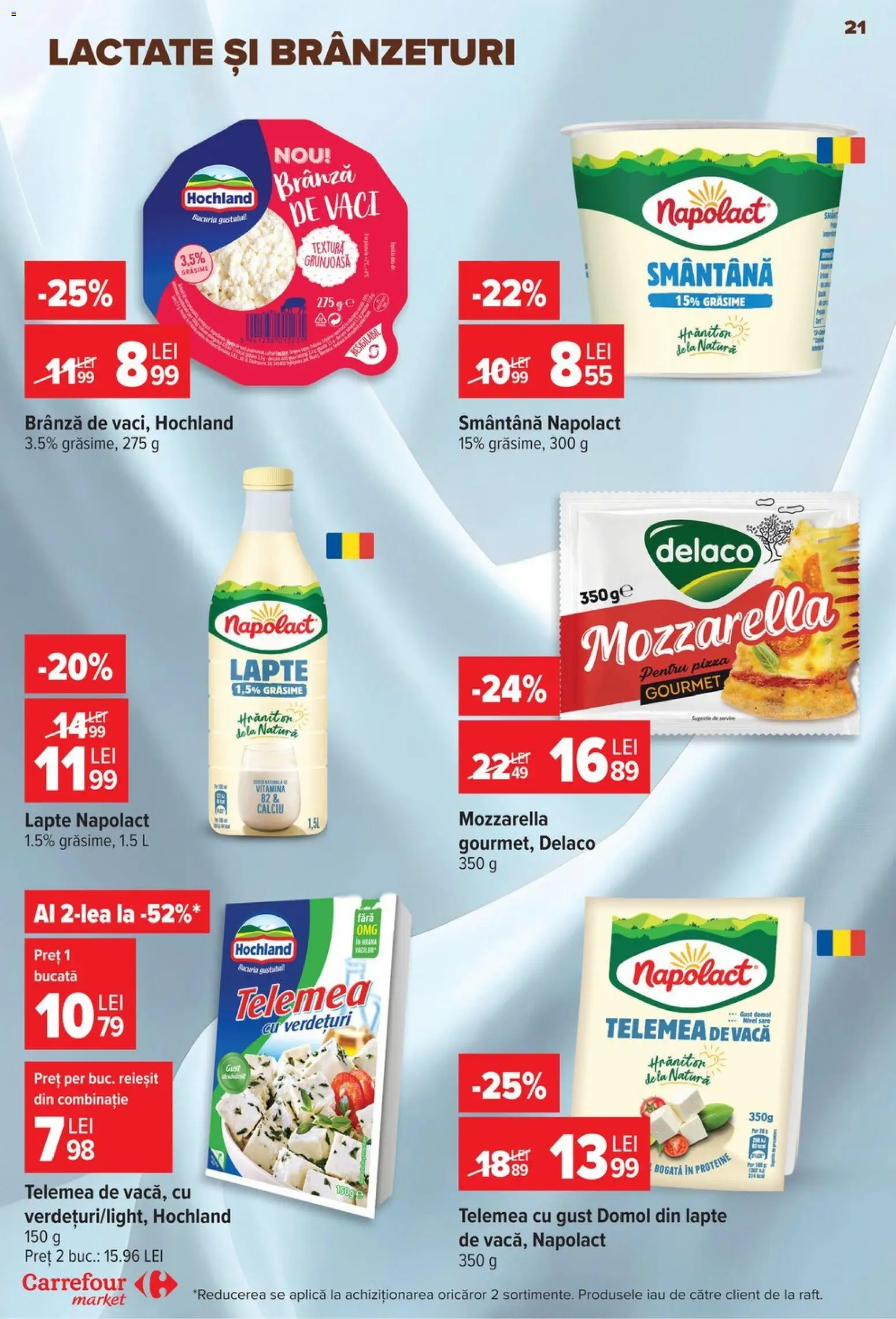 Catalog Carrefour 19 - 24 August 2026 | Pagina 21 | Produse: Proteine, Aplică, Lapte, Brânză