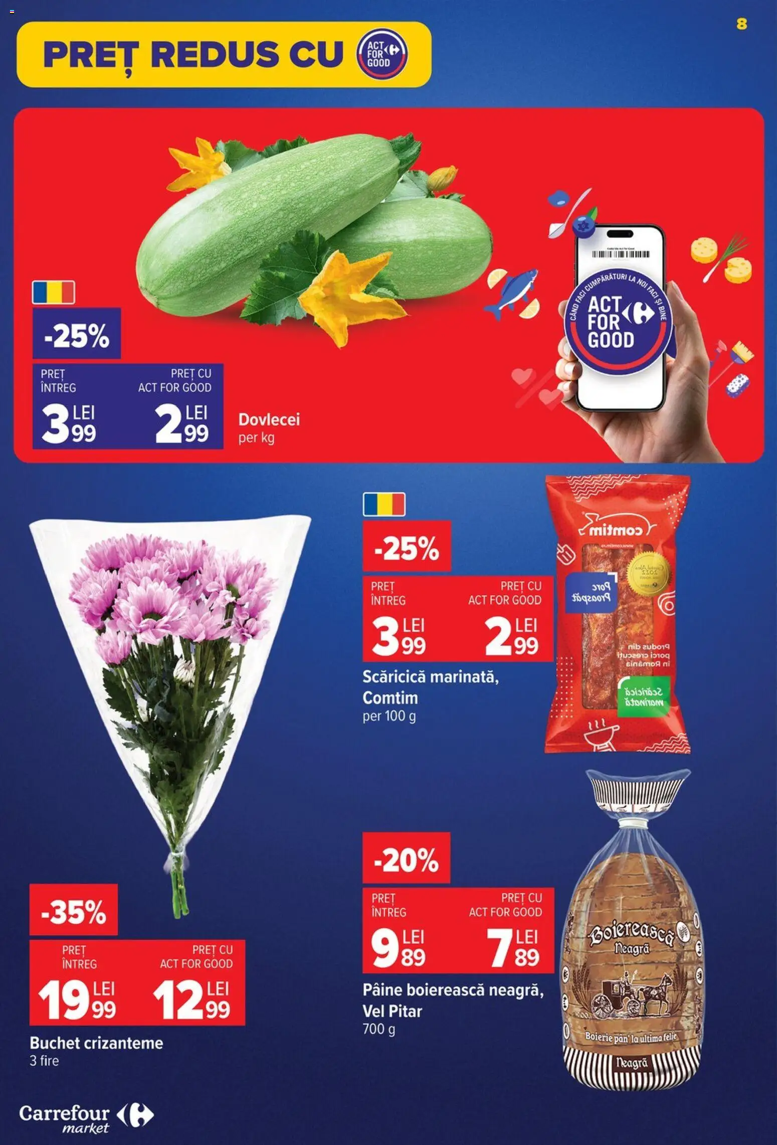 Catalog Carrefour 19 - 24 August 2026 | Pagina 8 | Produse: Pâine