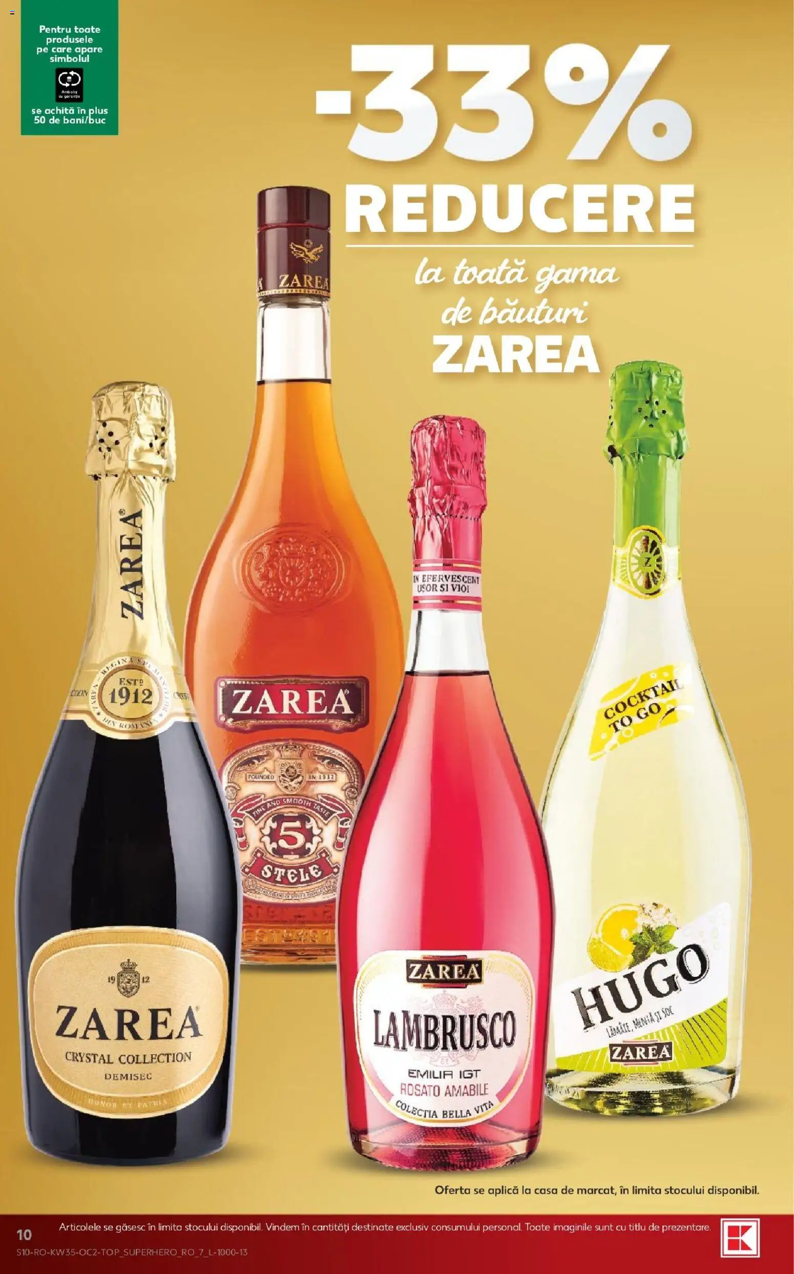 Catalog Kaufland 26 - 31 August 2026 | Pagina 10 | Produse: Vită, Menta, Plus, Hugo