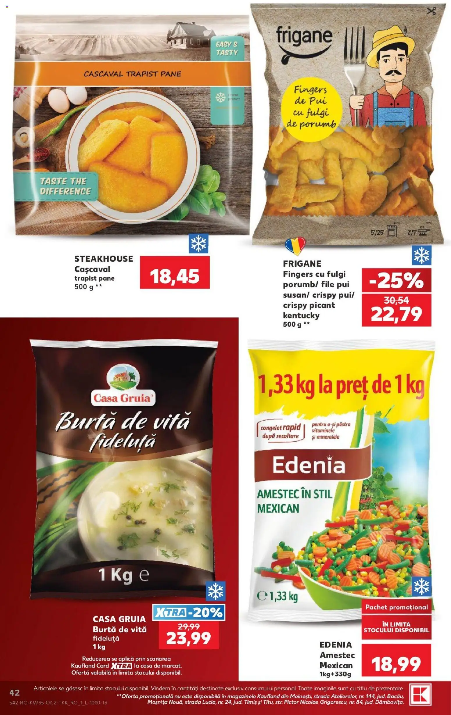 Catalog Kaufland 26 - 31 August 2026 | Pagina 42 | Produse: Vită, Fulgi de porumb, Amestec, Fulgi