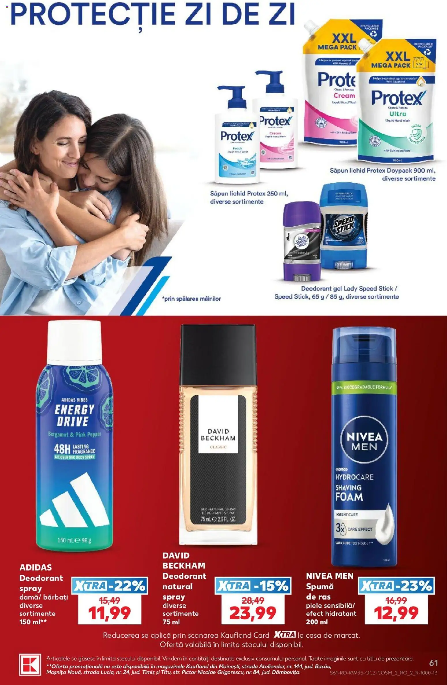 Catalog Kaufland 26 - 31 August 2026 | Pagina 61 | Produse: Nivea, Aplică, Body, Săpun lichid
