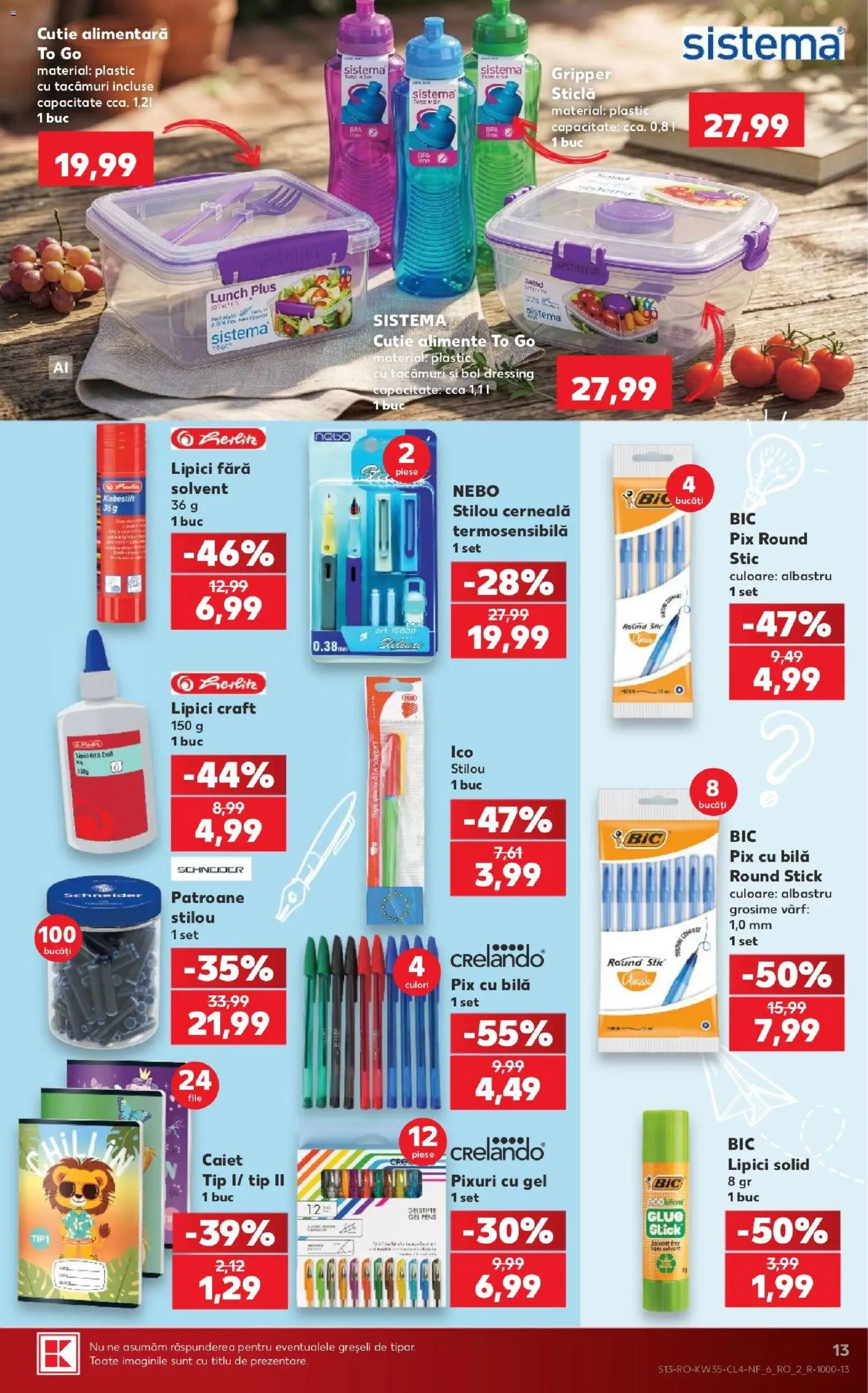 Catalog Kaufland 26 - 31 August 2026 | Pagina 13 | Produse: Bol, Cutie alimente, Cutie, Tip