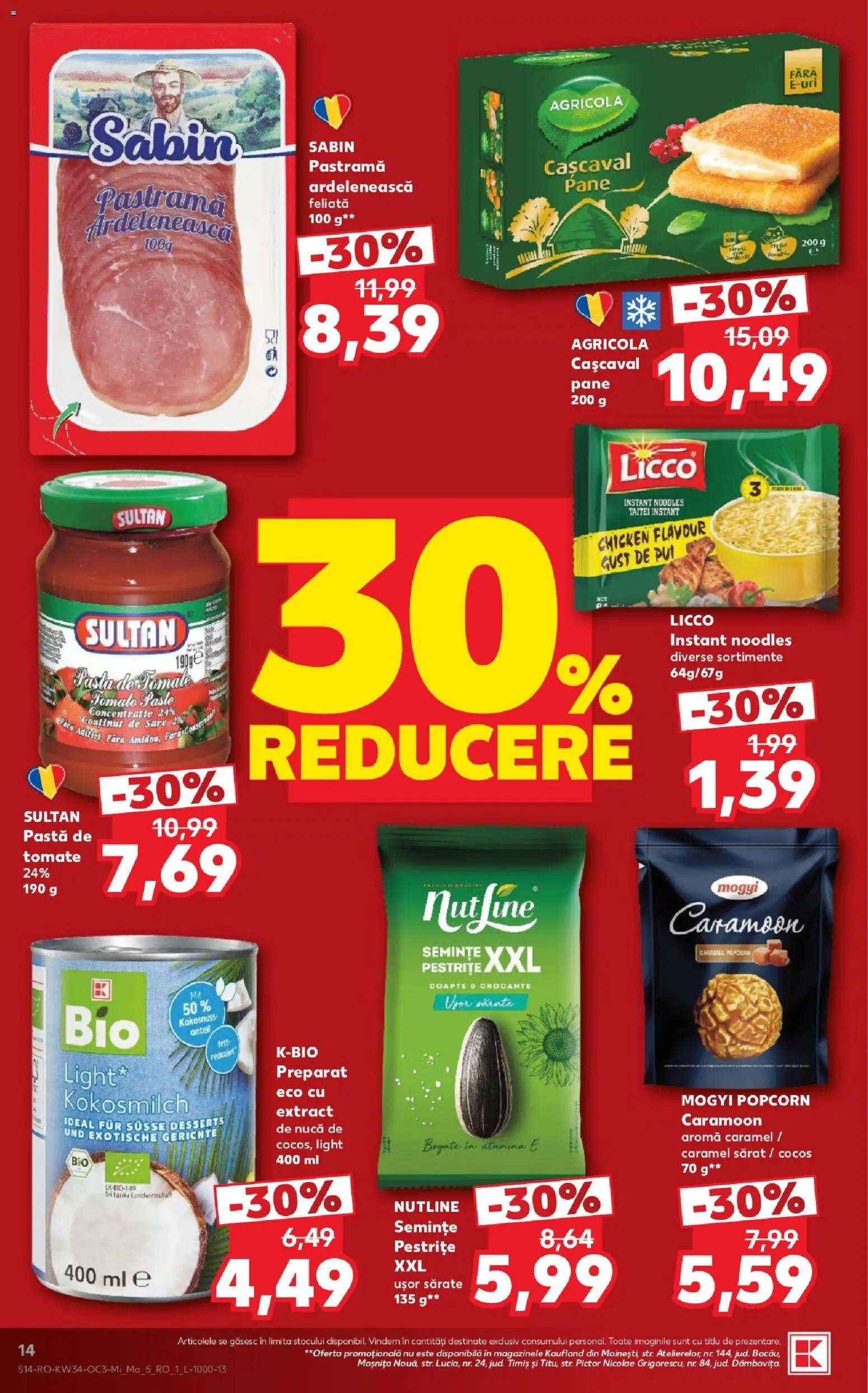 Catalog Kaufland 19 - 24 August 2026 | Pagina 14 | Produse: Agricola, Pui, Sabin, Semințe