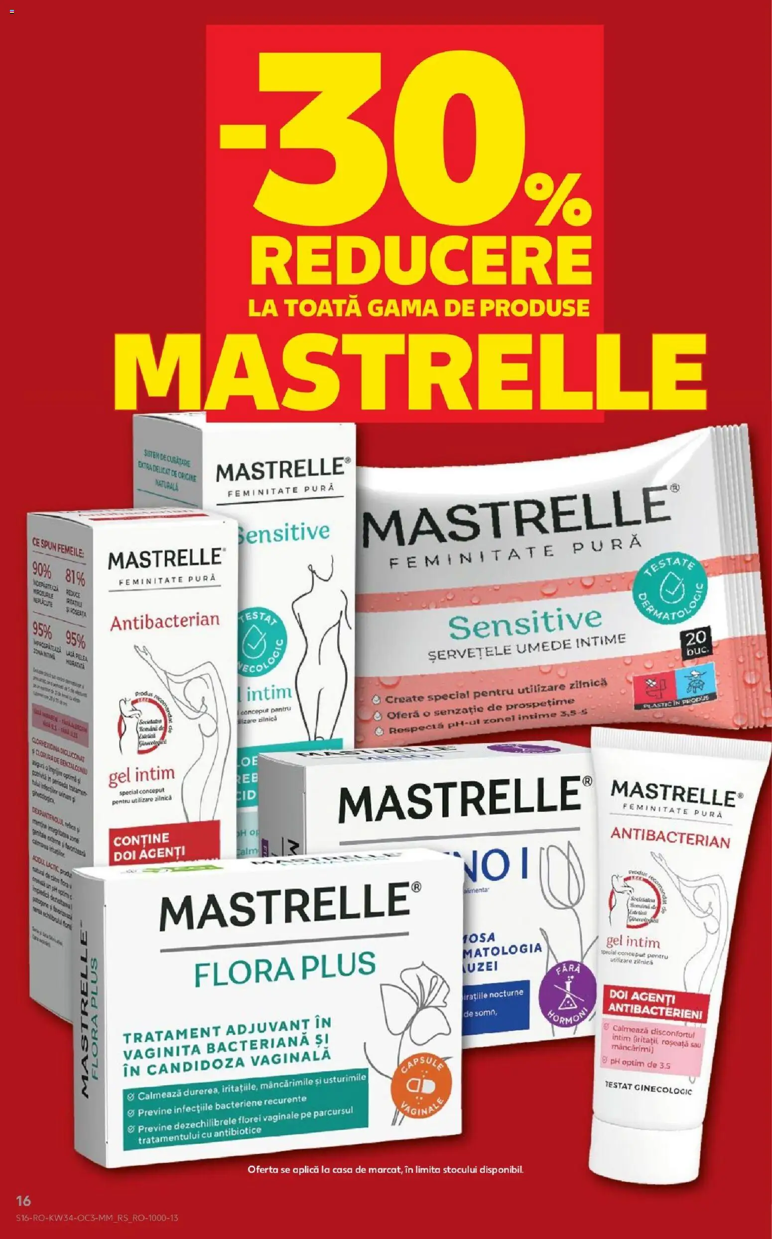 Catalog Kaufland 19 - 24 August 2026 | Pagina 16 | Produse: Gel intim, Aplică, Șervețele umede, Plus