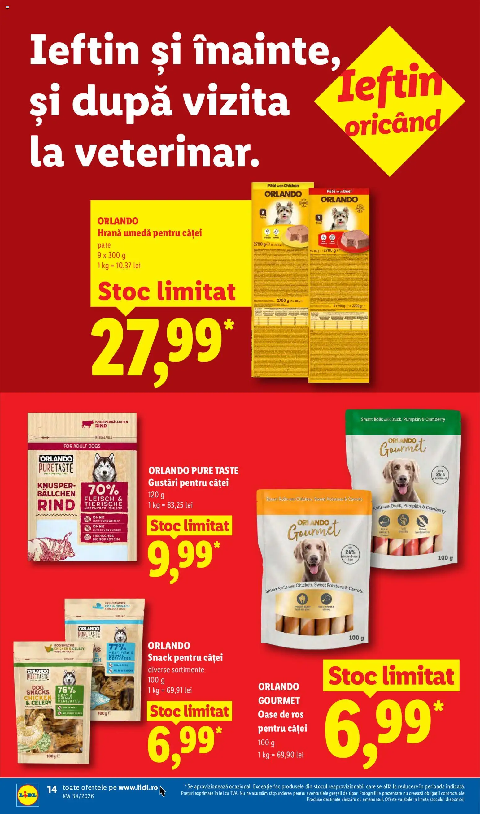 Catalog LIDL 17 - 22 August 2026 | Pagina 14 | Produse: Pate
