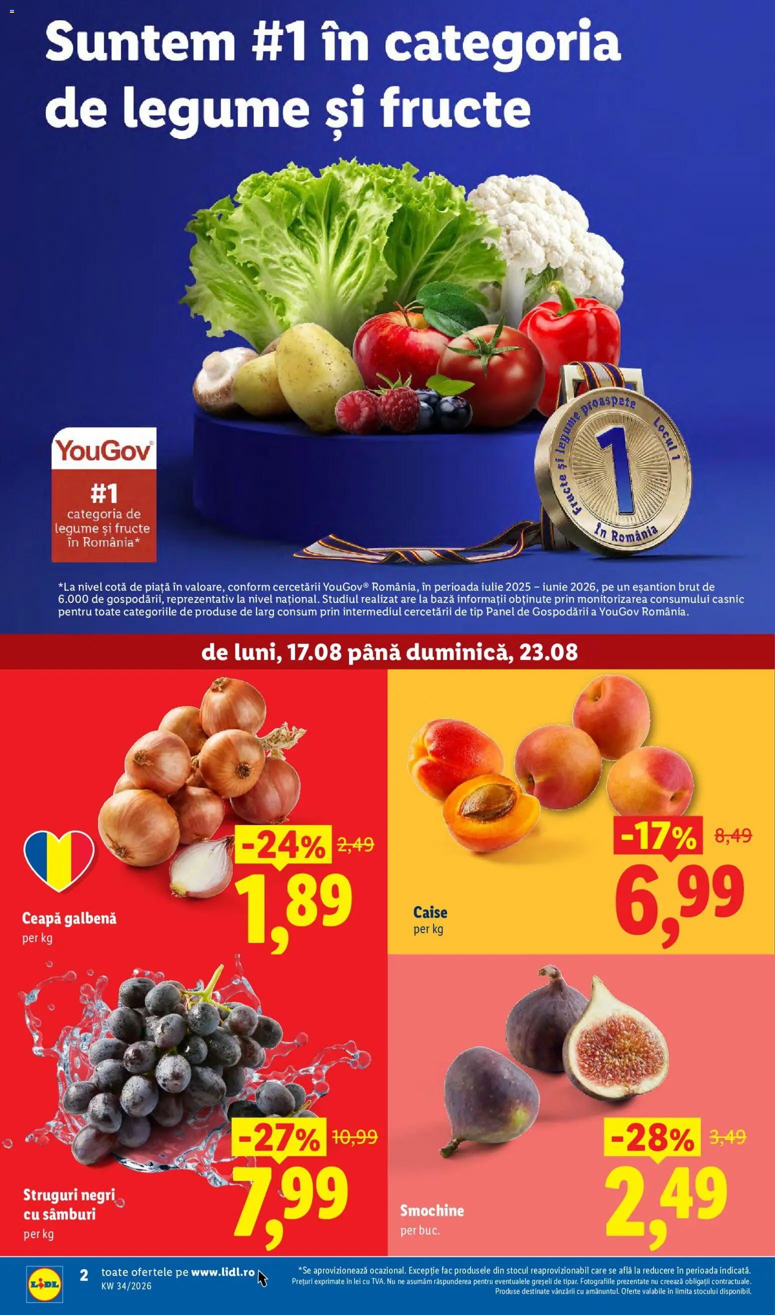 Catalog LIDL 17 - 22 August 2026 | Pagina 2 | Produse: Struguri, Struguri negri, Fructe, Black