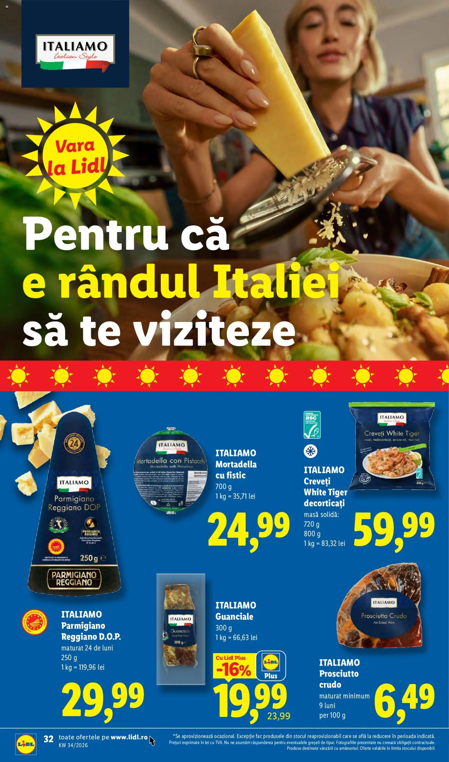 Catalog LIDL 17 - 22 August 2026 | Pagina 32 | Produse: Masă, Fistic, Italiamo, Plus