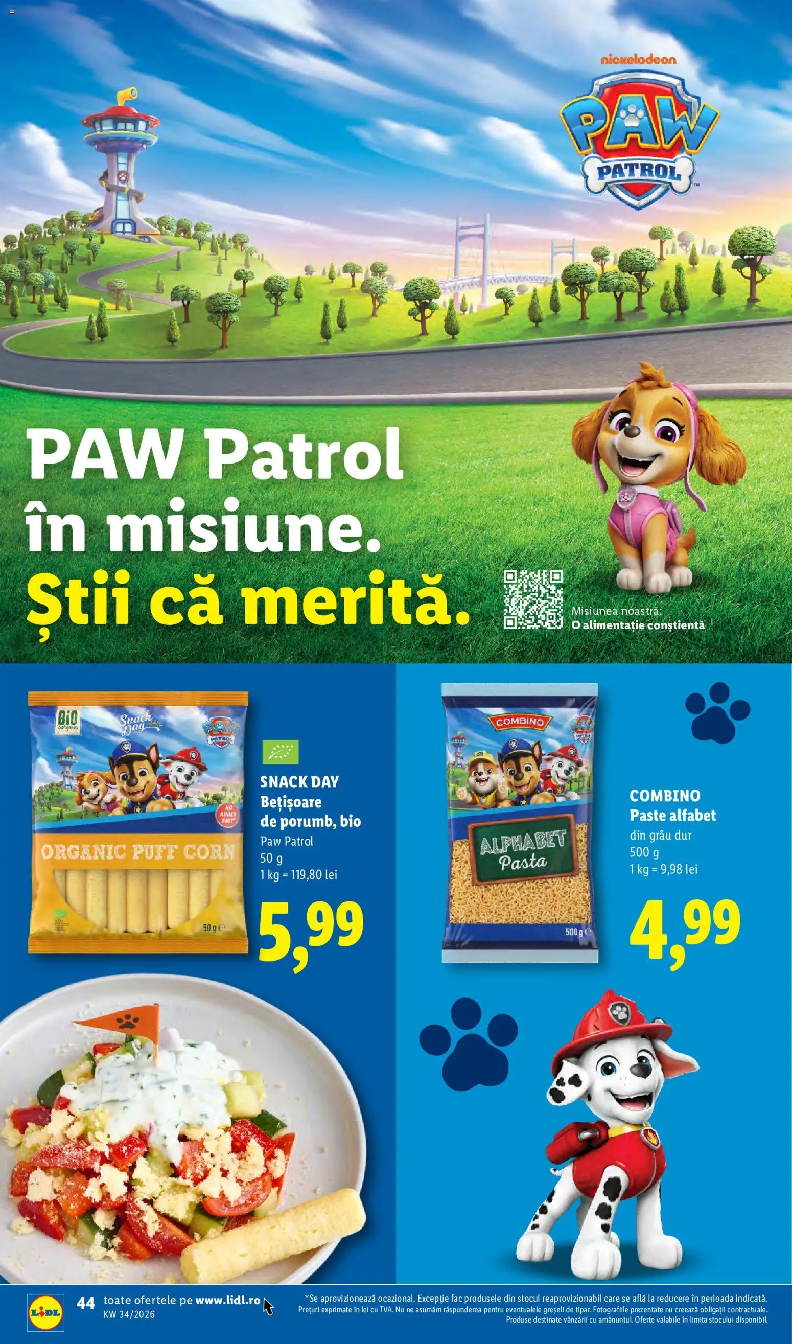 Catalog LIDL 17 - 22 August 2026 | Pagina 44 | Produse: Bio, Combino, Paste